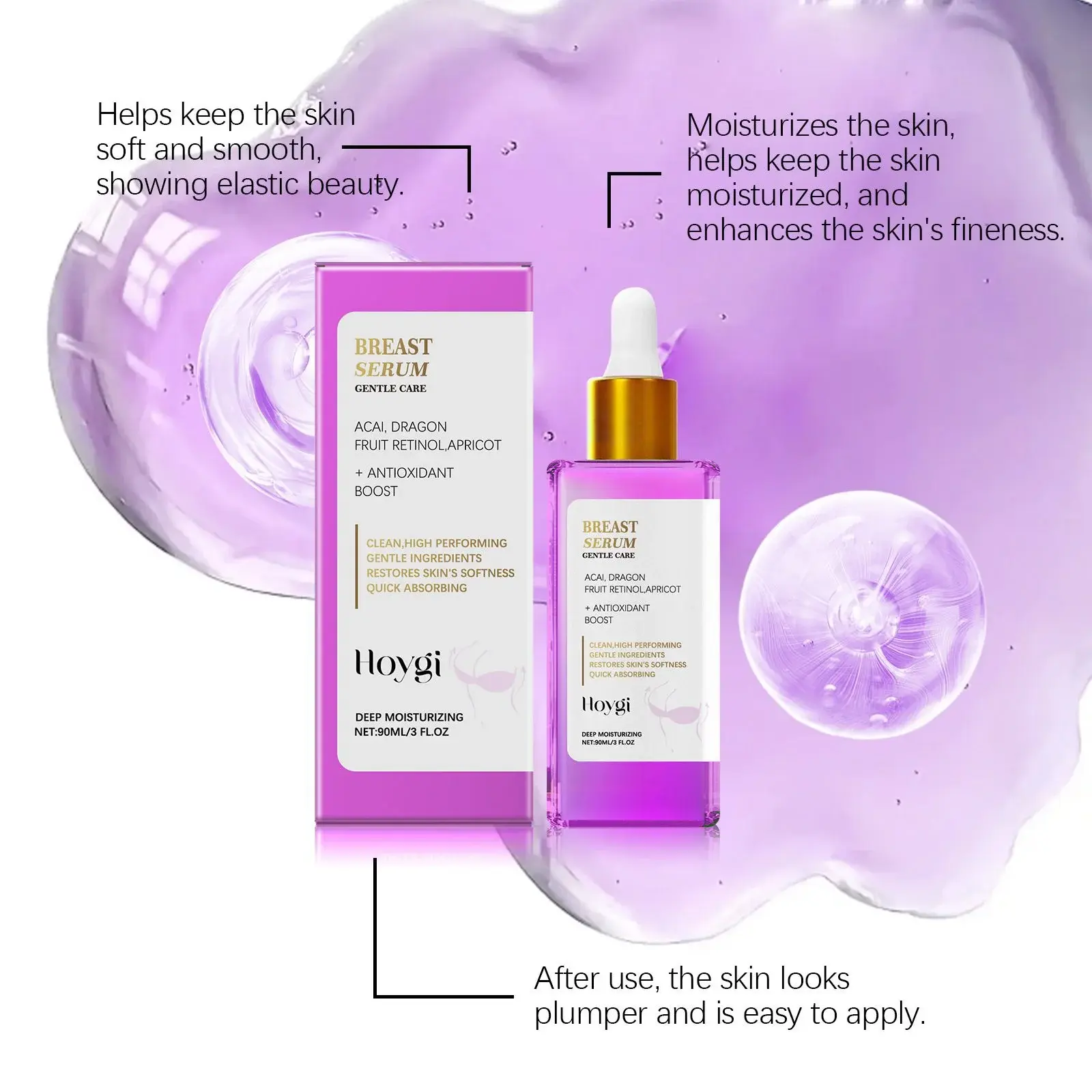 Breast Firming Serum for Enhanced Elasticity & Moisture - Hoygi 7 HO A06 0102 02 50792361