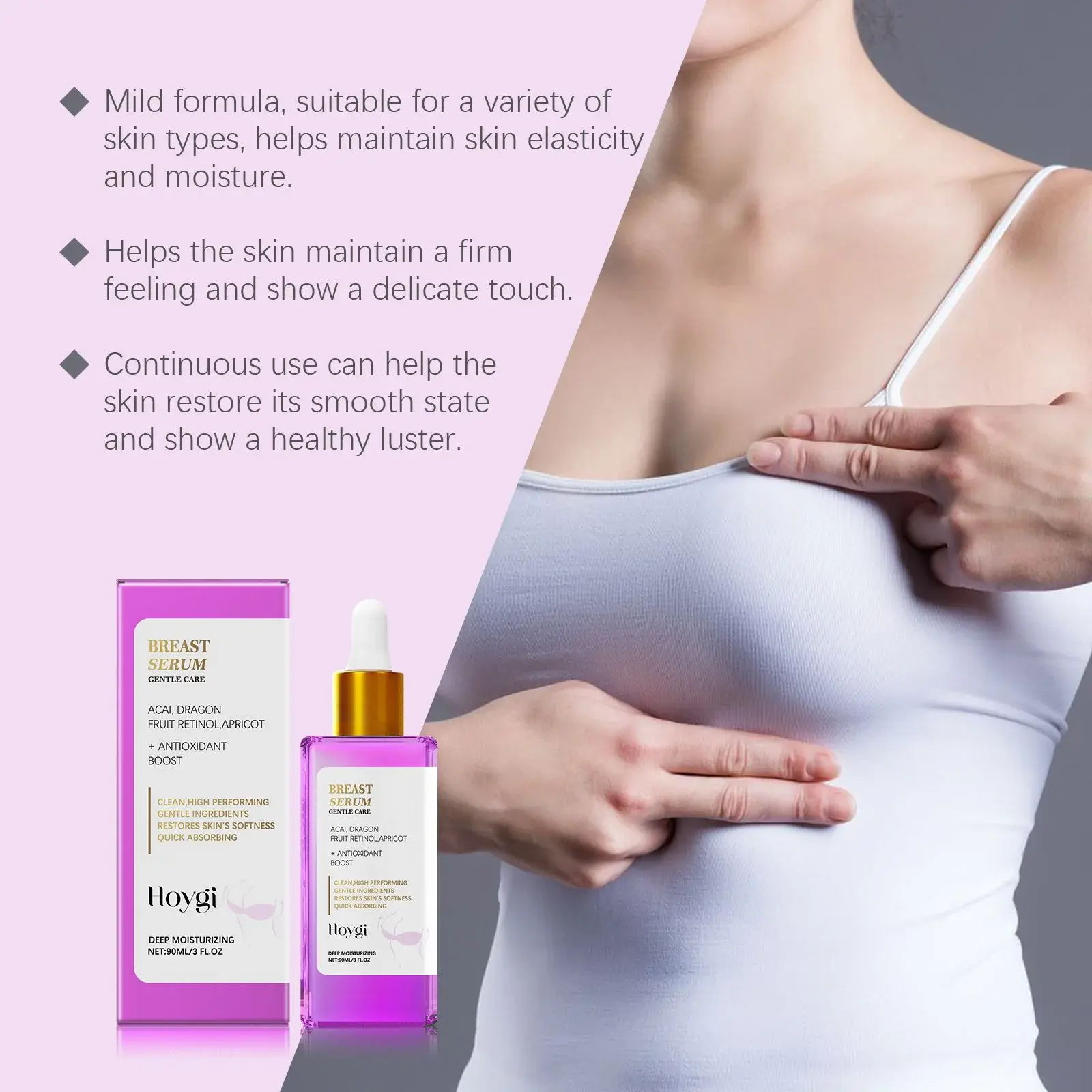 Breast Firming Serum for Enhanced Elasticity & Moisture - Hoygi 5 HO A06 0102 02 86349619