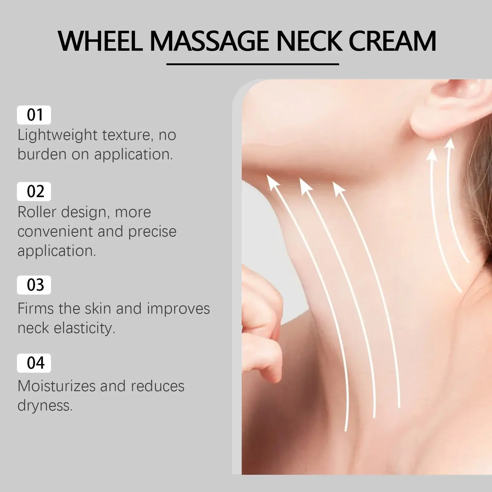 Neck Firming Roller Cream for Neck Lines and Fine Lines - Hoygi 10 HO A06 0112 01 47763786