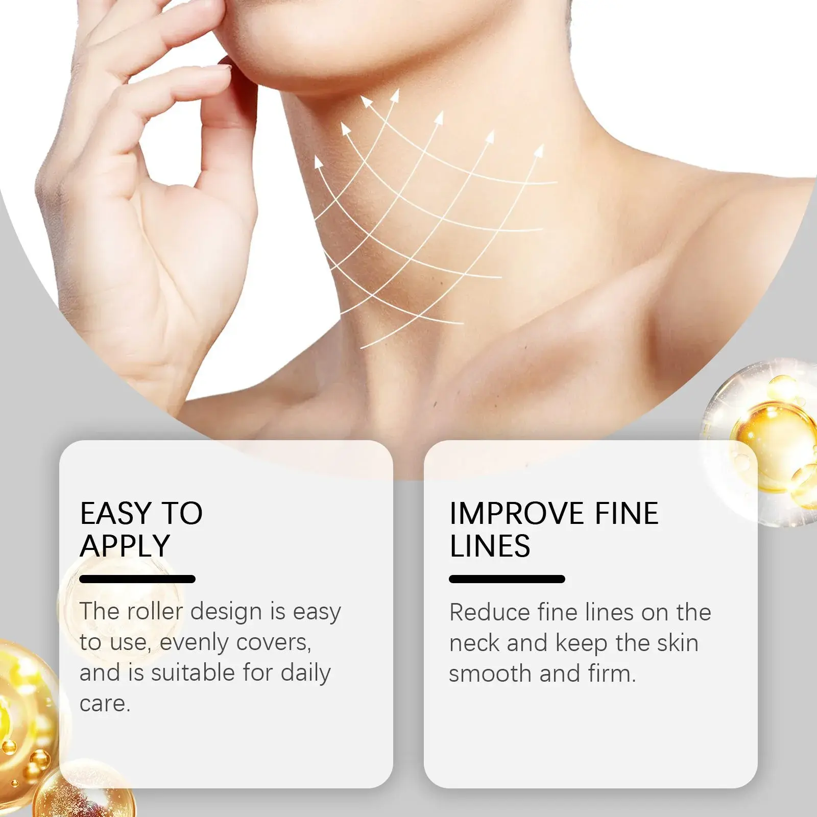 Neck Firming Roller Cream for Neck Lines and Fine Lines - Hoygi 9 HO A06 0112 01 82439432