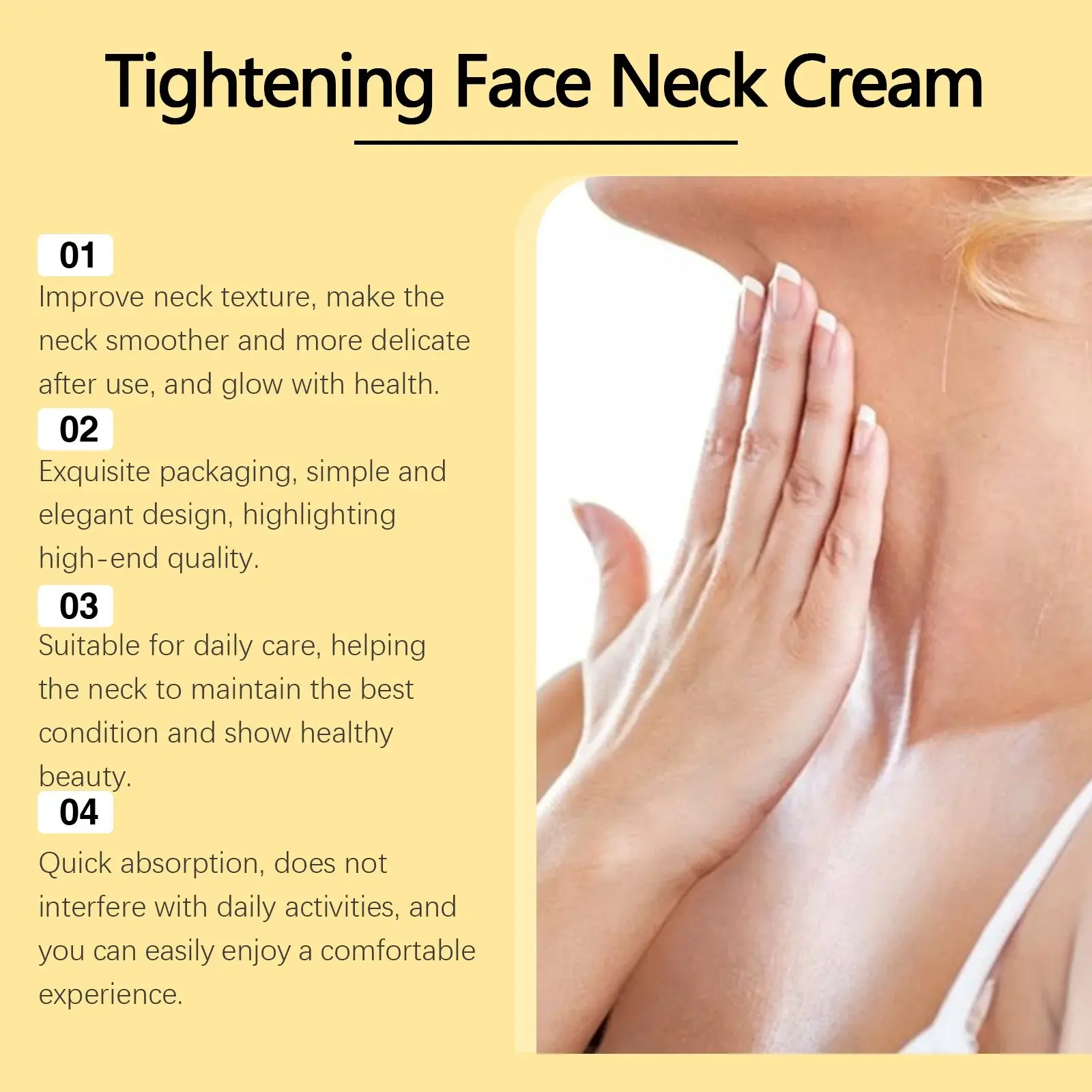 Neck Firming Cream Hydrating & Lifting Treatment - Hoygi 5 HO A06 0113 01 41053040