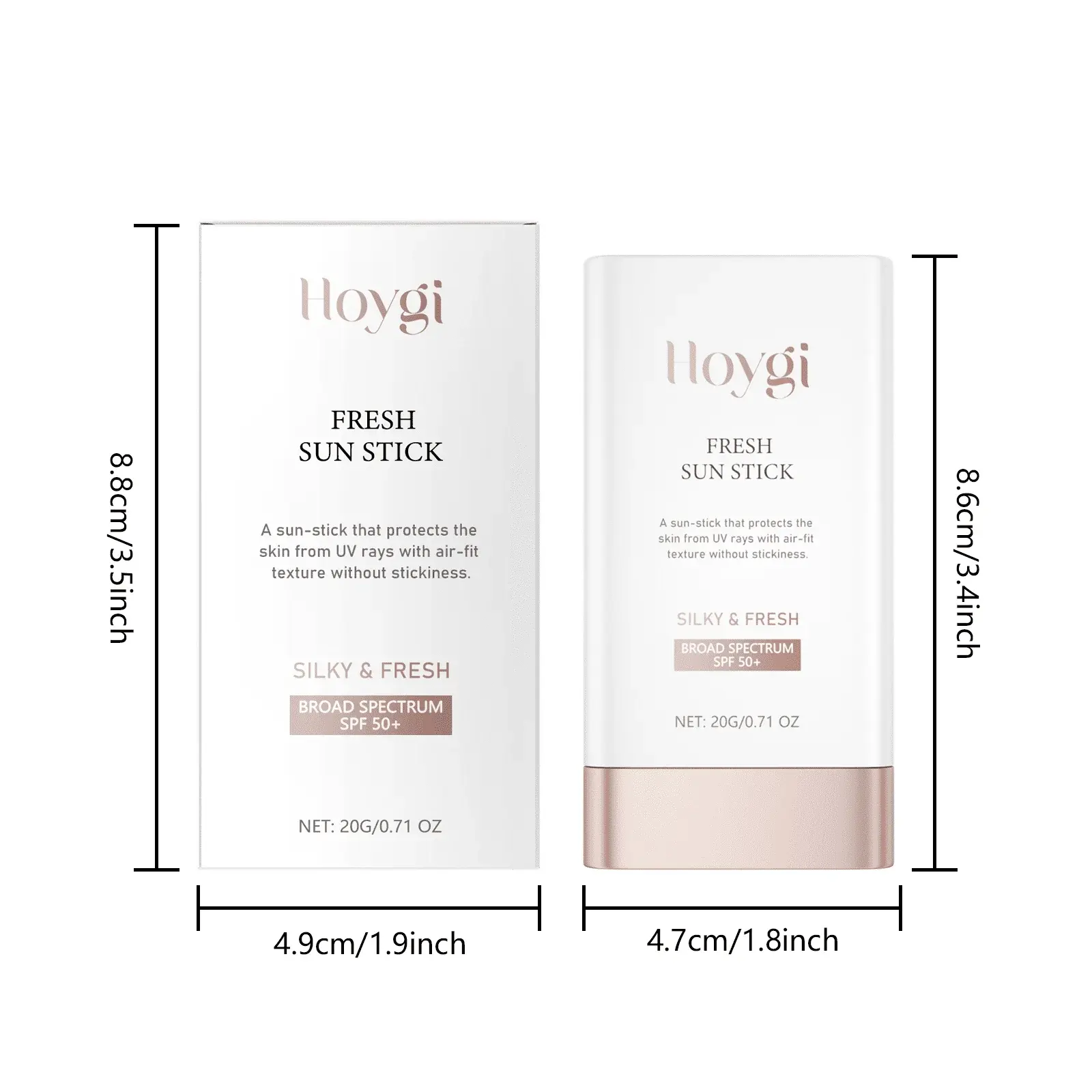 SPF50+ Physical Sunscreen Stick for Sensitive Skin by Hoygi 1 HO A06 0114 01 54773528