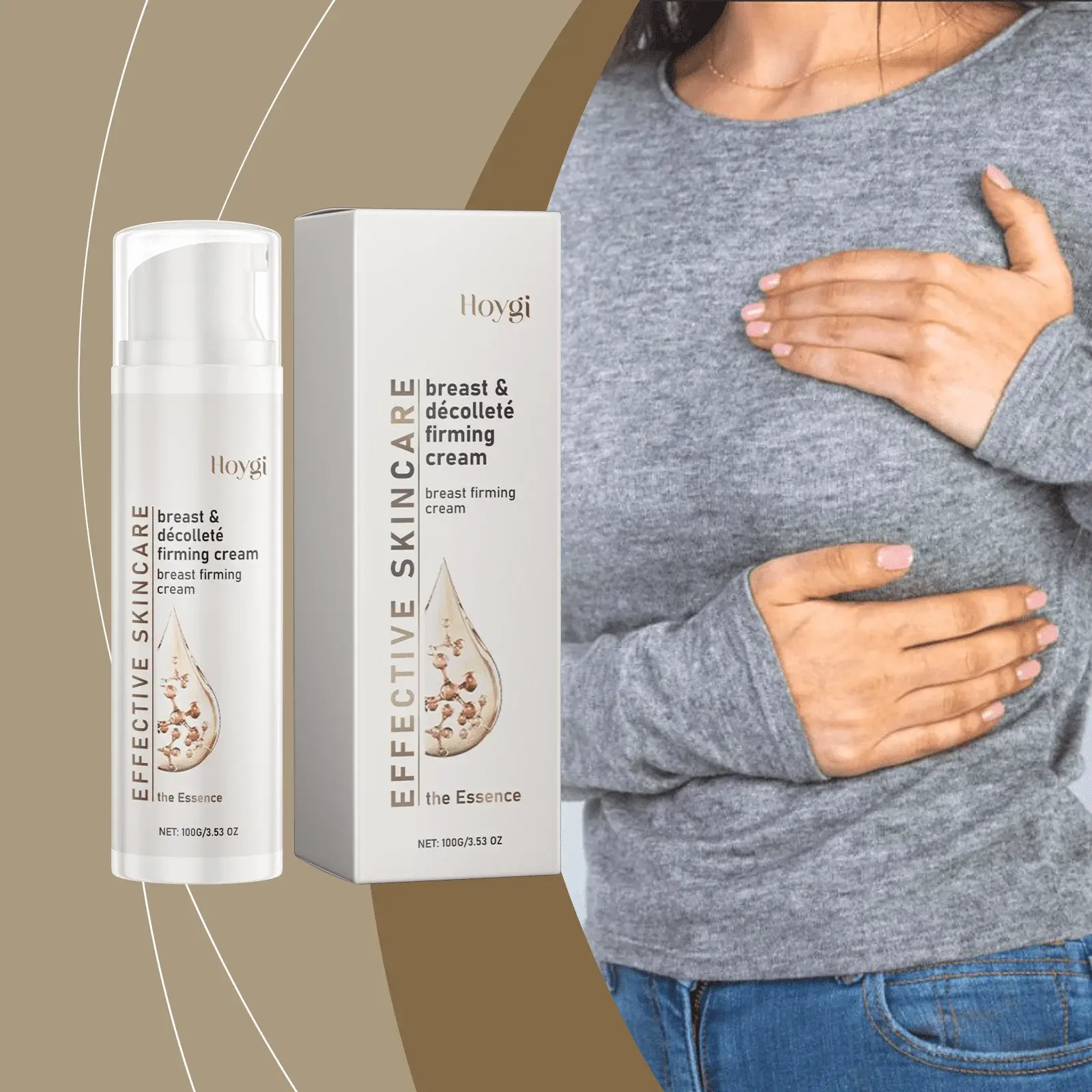 Breast Care Cream for Firming & Smoothing Chest Skin - Hoygi 2 HO A06 0125 01 23672963