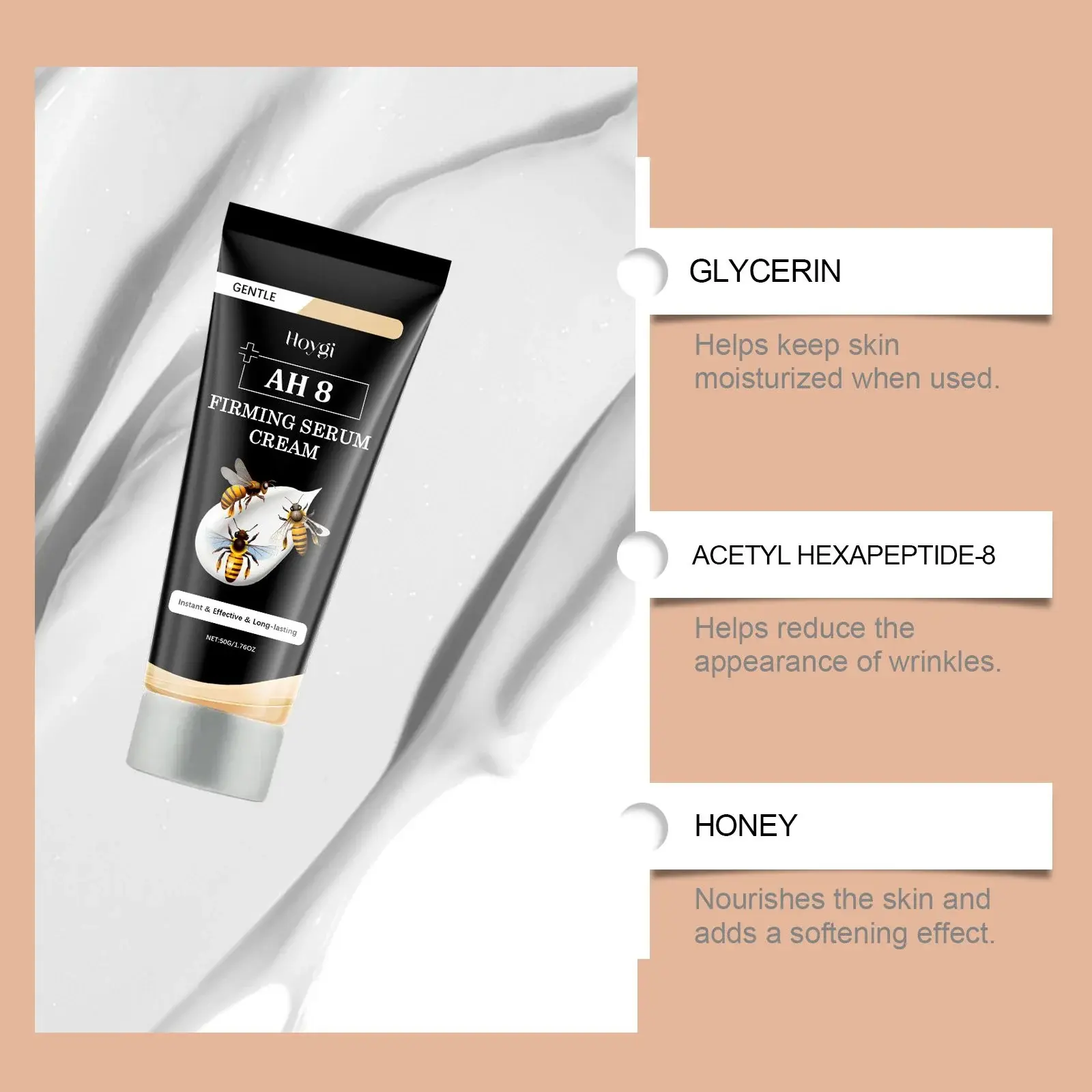 Bee Venom Skin & Body Care Cream for Fine Lines - Hoygi 8 HO A06 0131 01 93385555