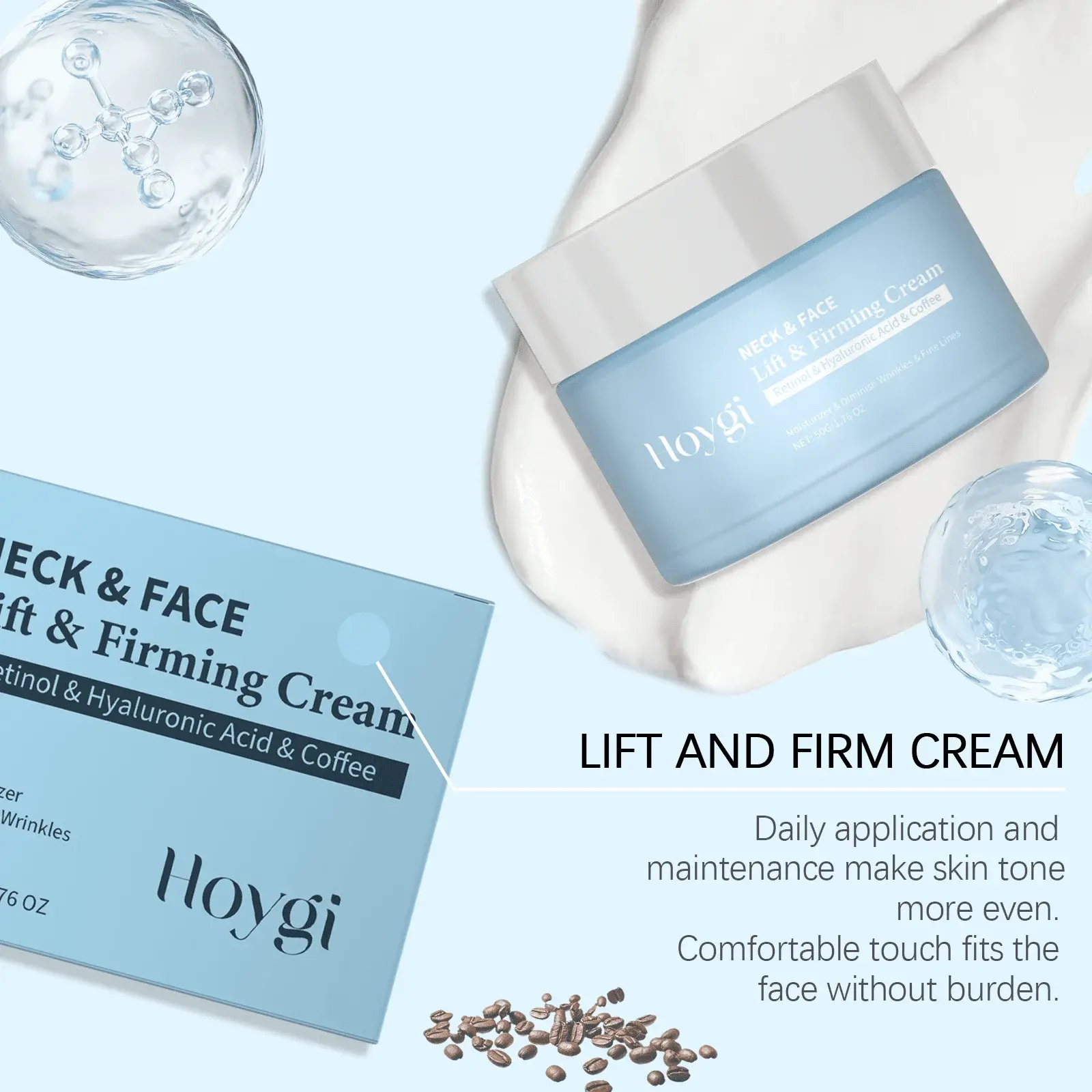 Retinol Neck Cream for Daily Moisturizing & Hydrating - Hoygi 7 HO A06 0132 01 23782593