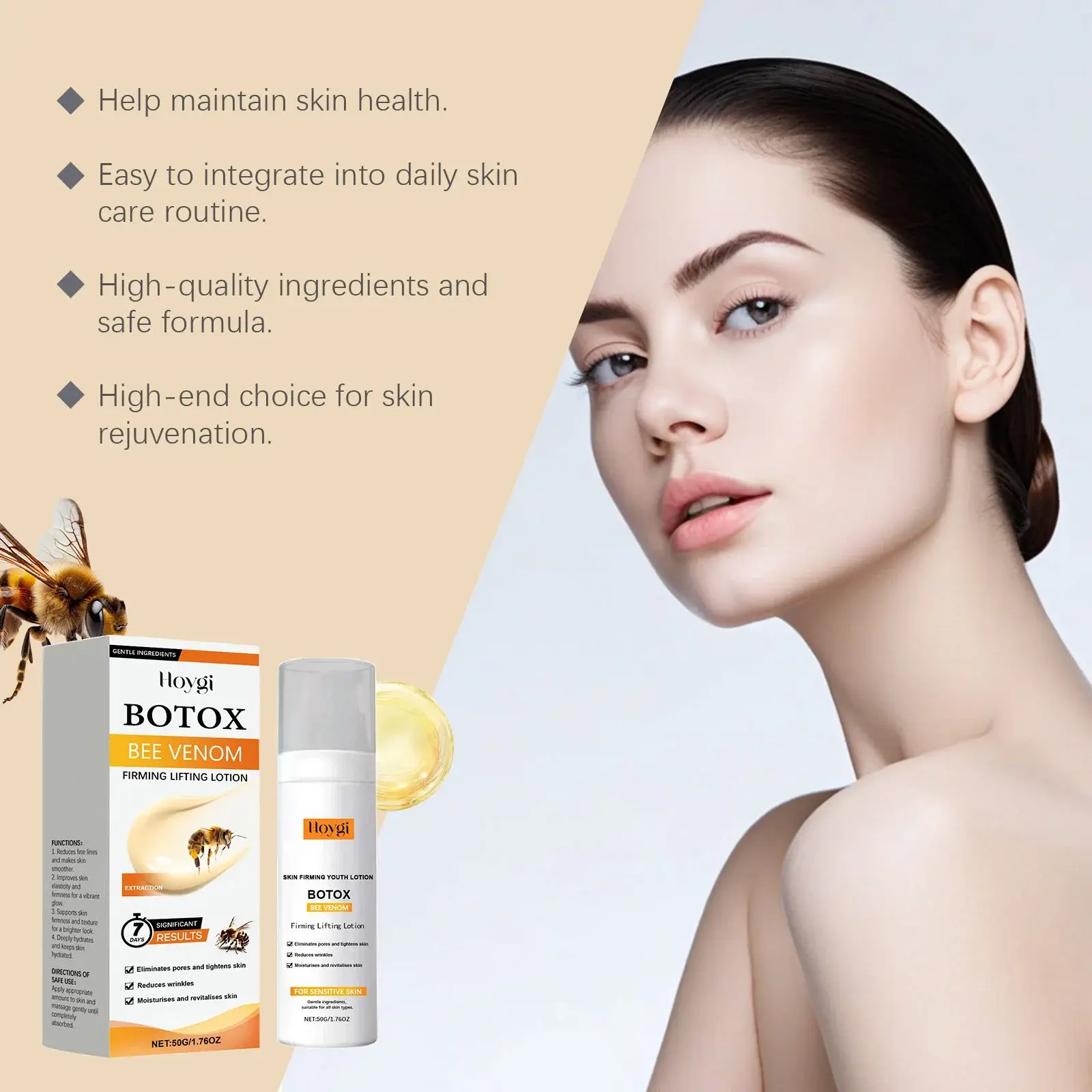 Bee Venom Essence Facial Lotion for Smoothing & Hydrating - Hoygi 6 HO A06 0135 01 52457453