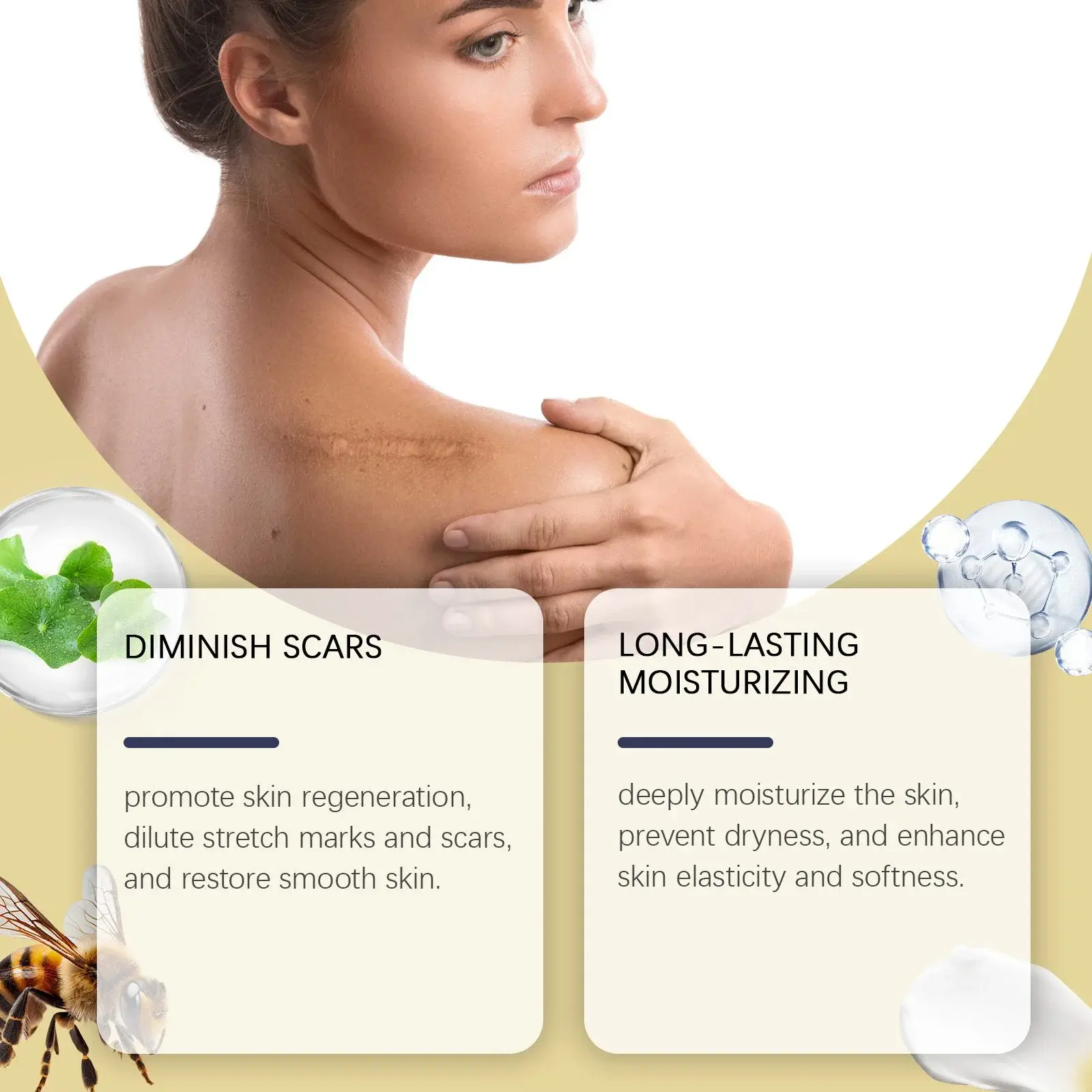 Bee Venom Body Care Gel for Skin Moisturizing & Repair 6 HO B06 0002 01 1724040141008
