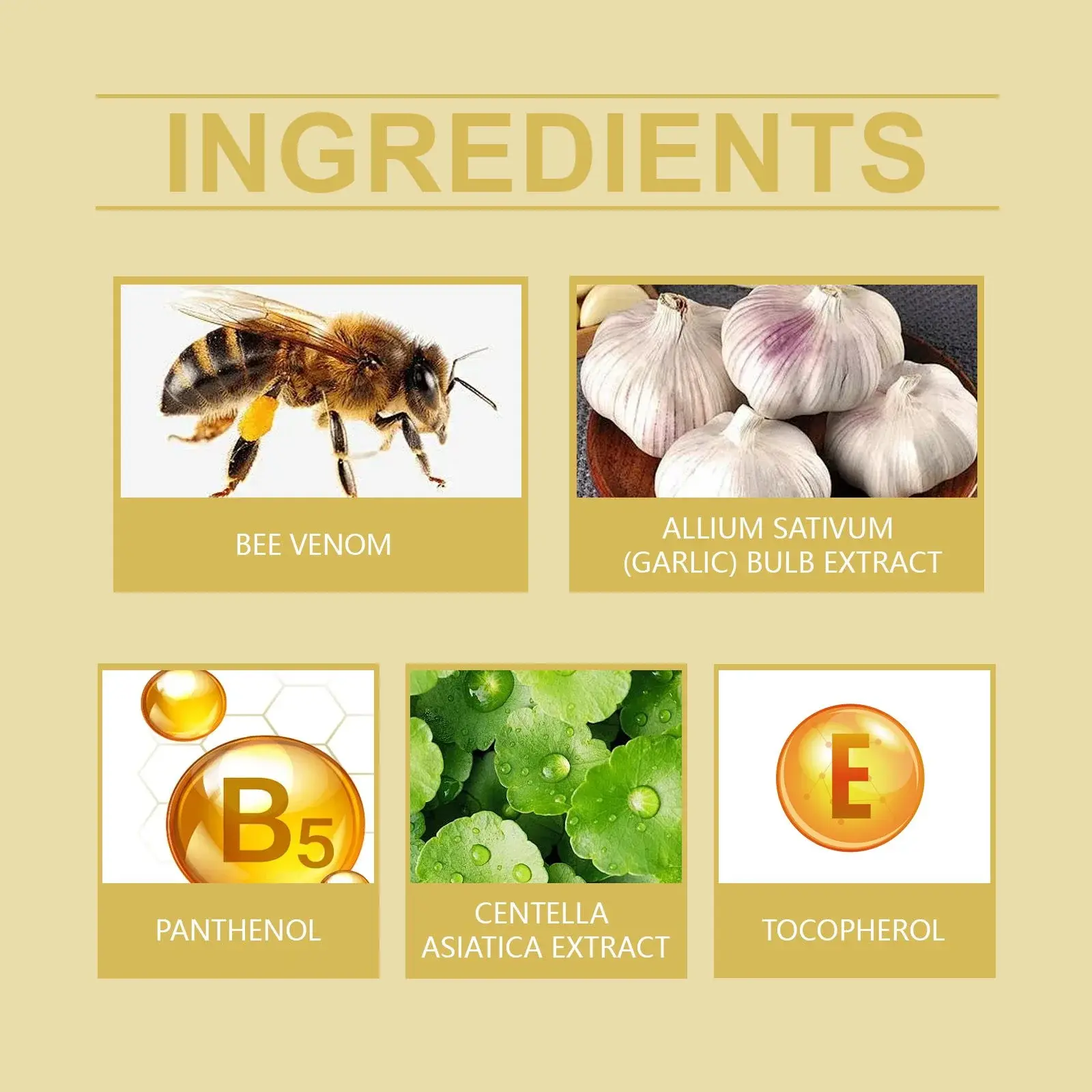 Bee Venom Body Care Gel for Skin Moisturizing & Repair 3 HO B06 0002 01 1724040141012