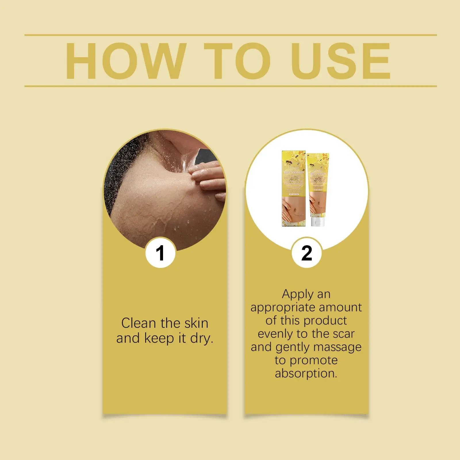 Bee Venom Body Care Gel for Skin Moisturizing & Repair 4 HO B06 0002 01 1724040141014