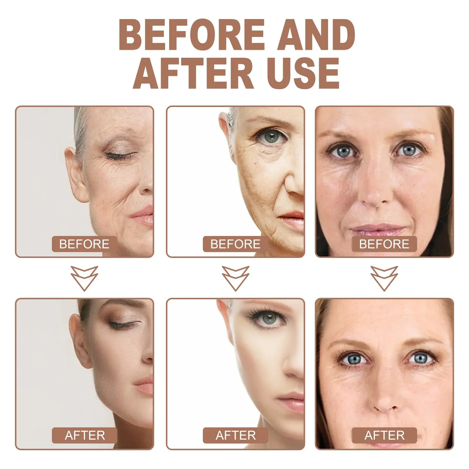 Anti-Wrinkle Facial Lotion - Skin Tightening & Brightening Formula 9 HOA02 A023 30 WH1 1015