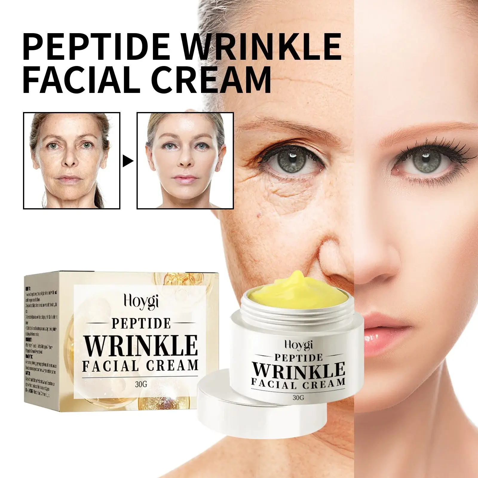 Anti-Wrinkle Firming Cream - Hydrating Formula for Fine Lines 2 HOA02 A035 30 WH1 003