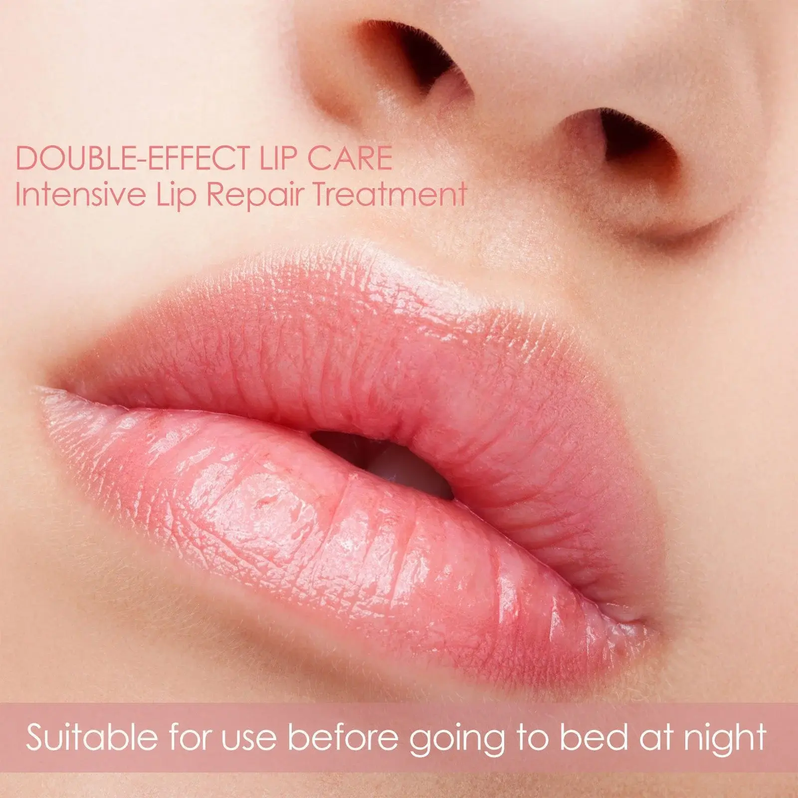 Double Effect Lip Balm Moisturizing & Exfoliating Treatment - Hoygi 8 HOA02 A046 9 PK1 1735203653011