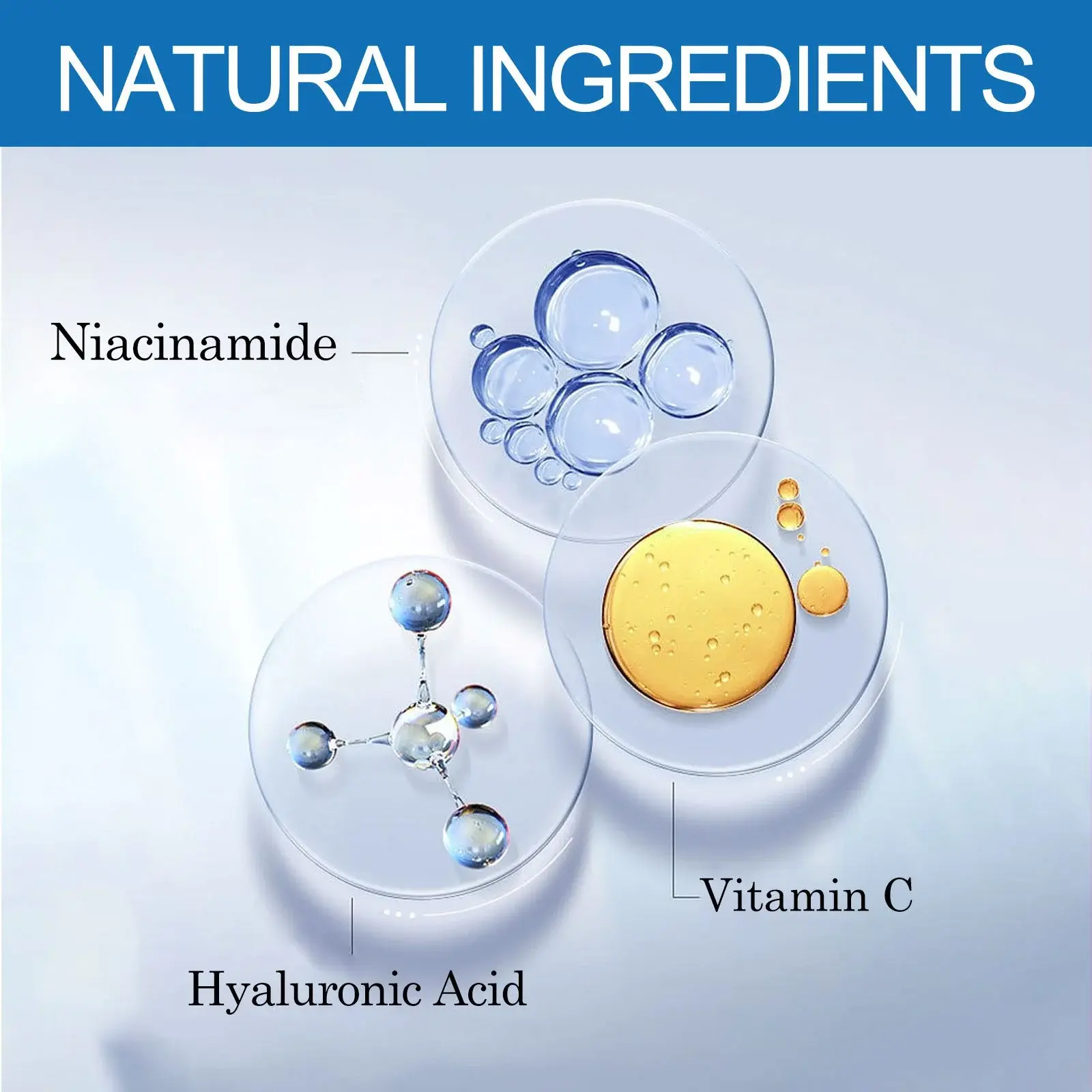 Hyaluronic Acid Cream with Vitamin C & E - Brightening Moisturizer 3 HOA02 A058 30 WH1 1015