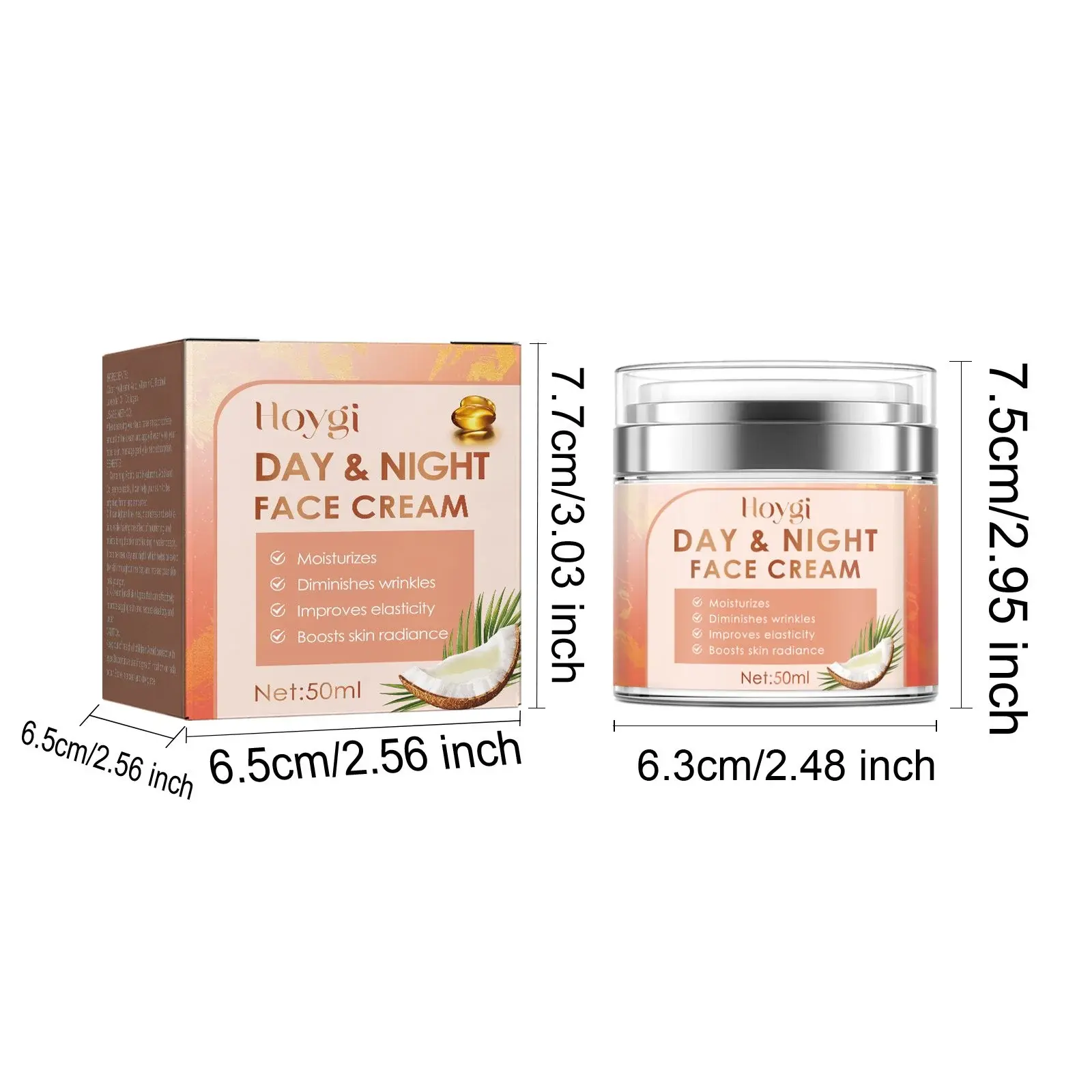 Face Firming Cream for Fine Lines, Spots & Hydration 1 HOA02 A064 50 PK1 1003
