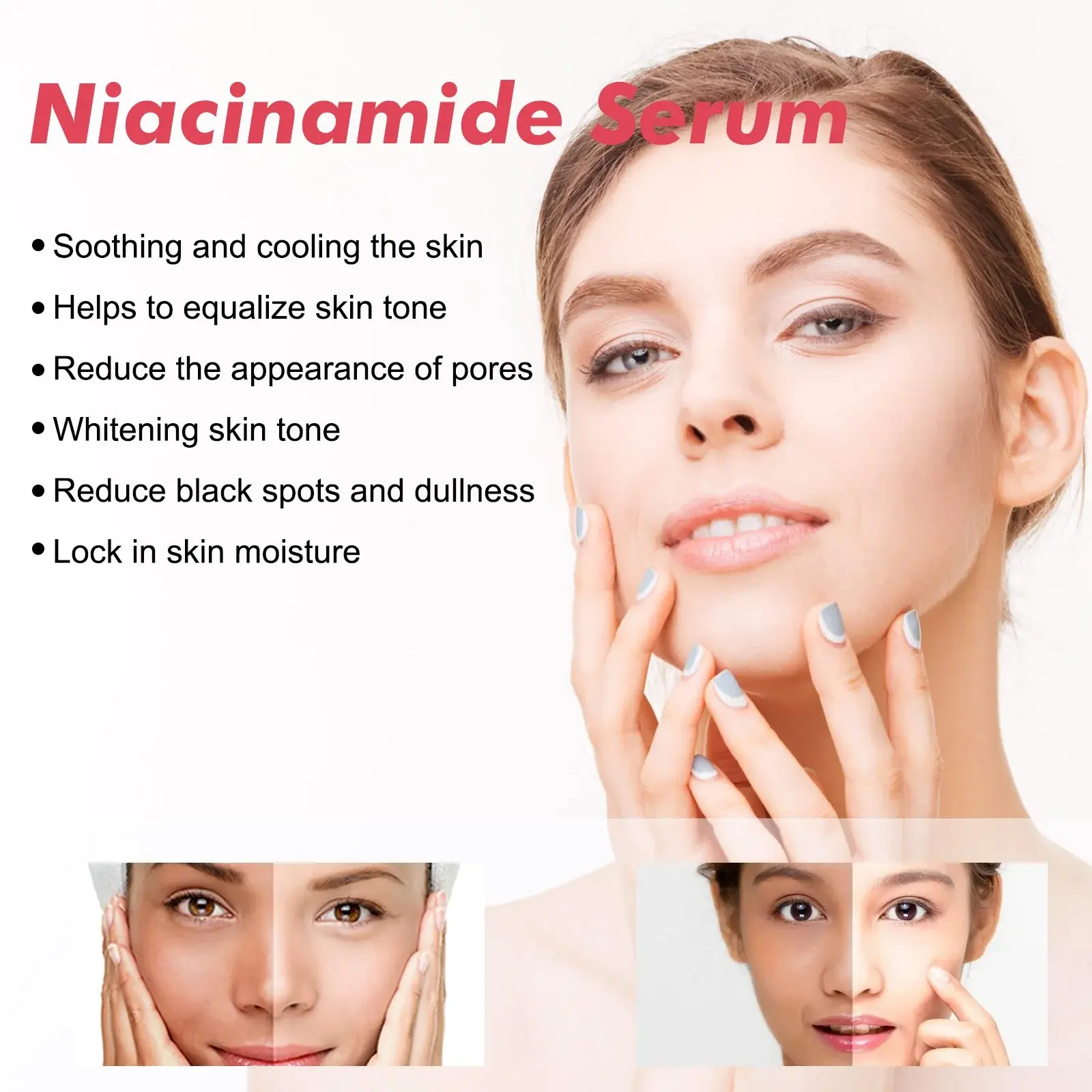 Nicotinamide Essence Pore Minimizer & Brightening Serum - Hoygi 5 HOA02 A077 30 PK1 006