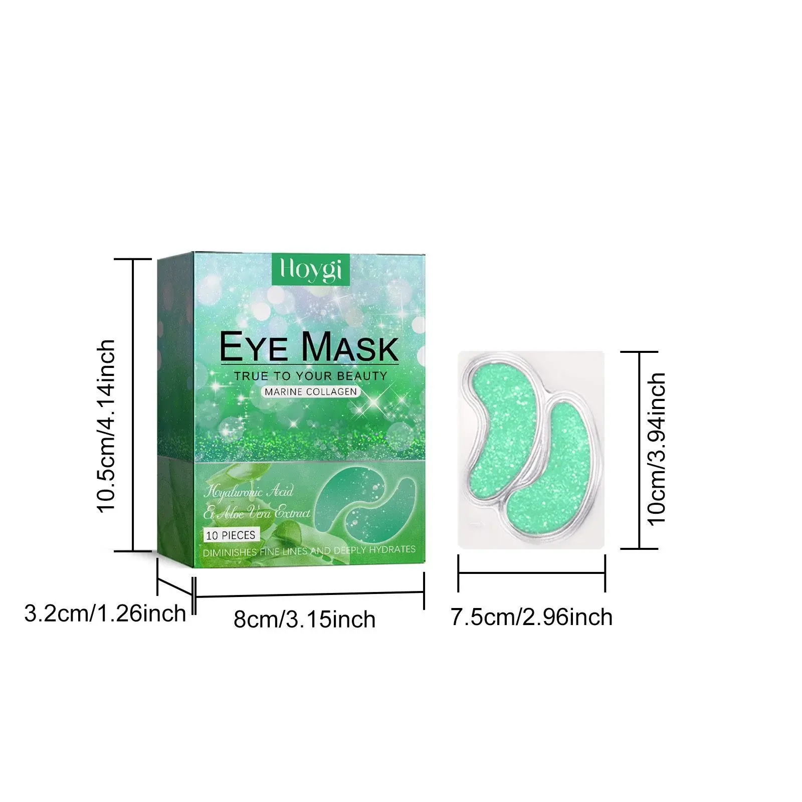 Aloe Vera Eye Gel Patch for Fine Lines & Dark Circles 1 HOA02 A084 10 GN3 002