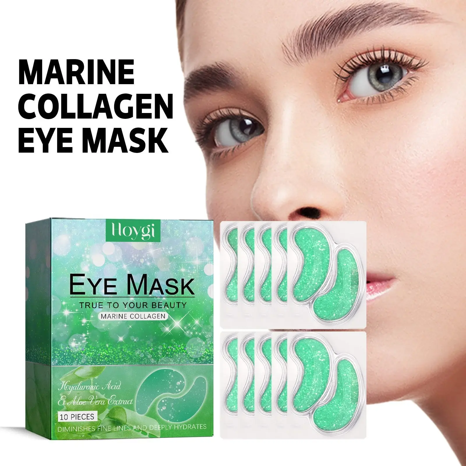 Aloe Vera Eye Gel Patch for Fine Lines & Dark Circles 2 HOA02 A084 10 GN3 003