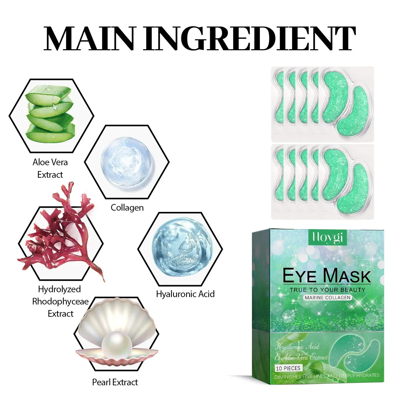 Aloe Vera Eye Gel Patch for Fine Lines & Dark Circles 3 HOA02 A084 10 GN3 004