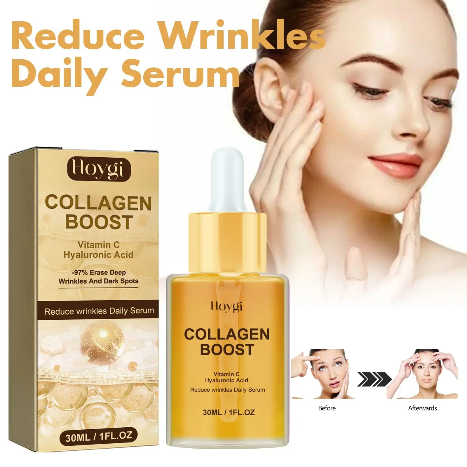 Anti-Wrinkle Daily Serum - Firming & Hydrating Formula 2 HOA02 A094 30 YE1 002