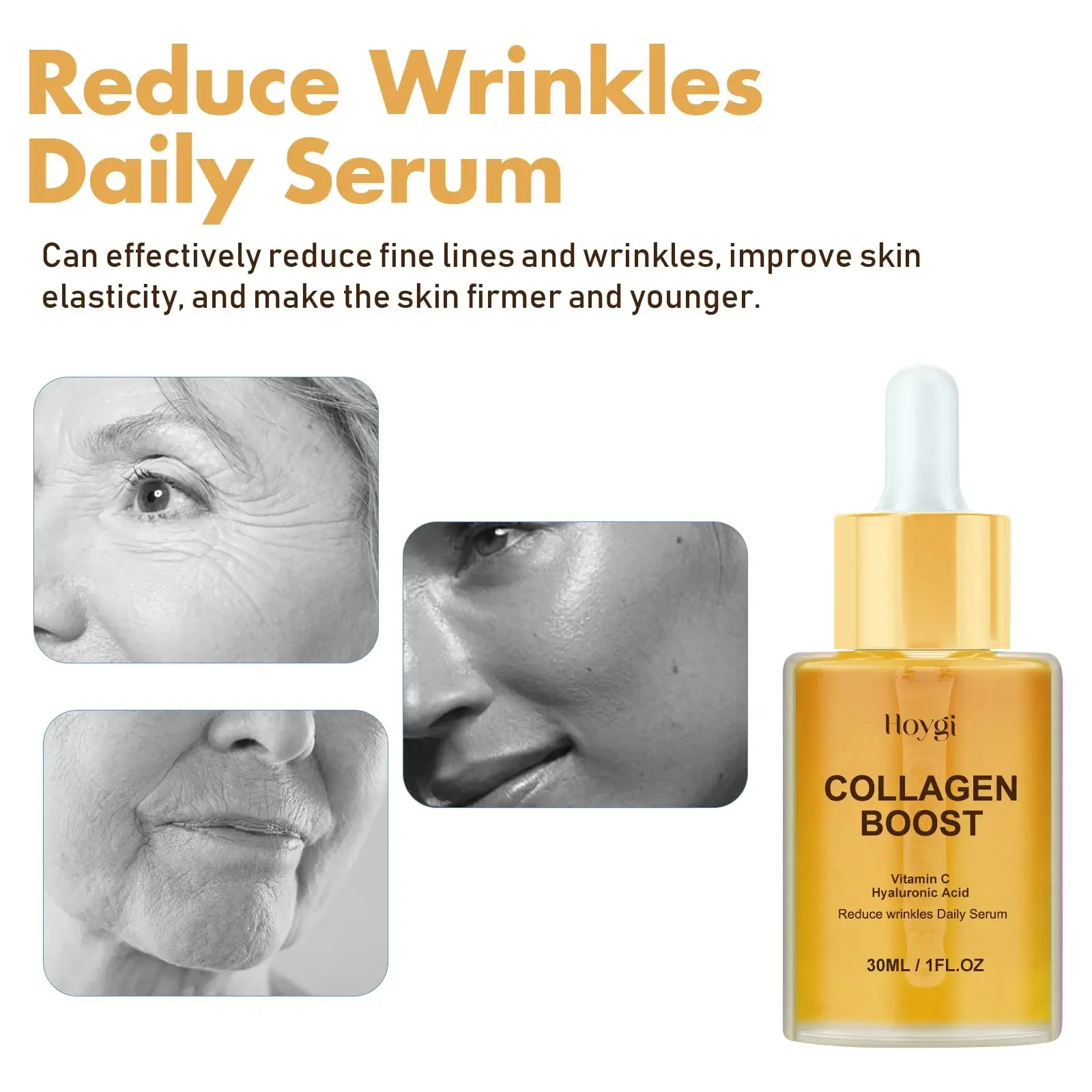 Anti-Wrinkle Daily Serum - Firming & Hydrating Formula 6 HOA02 A094 30 YE1 006