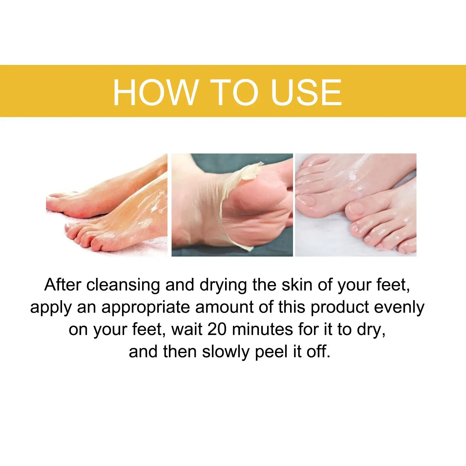 Honey Milk Peel-Off Hand & Foot Mask - Exfoliating & Hydrating Repair 3 HOA03 A005 150 YE1 004