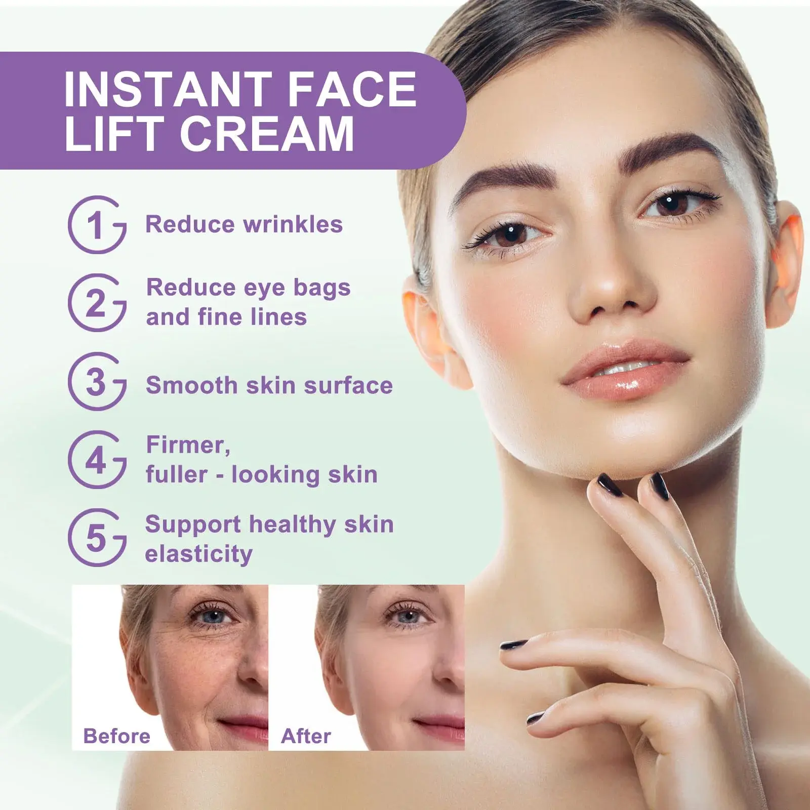 Delicate Smooth Fine Lines Cream - Firming & Moisturizing Formula 8 HOA03 A014 50 MX1 009
