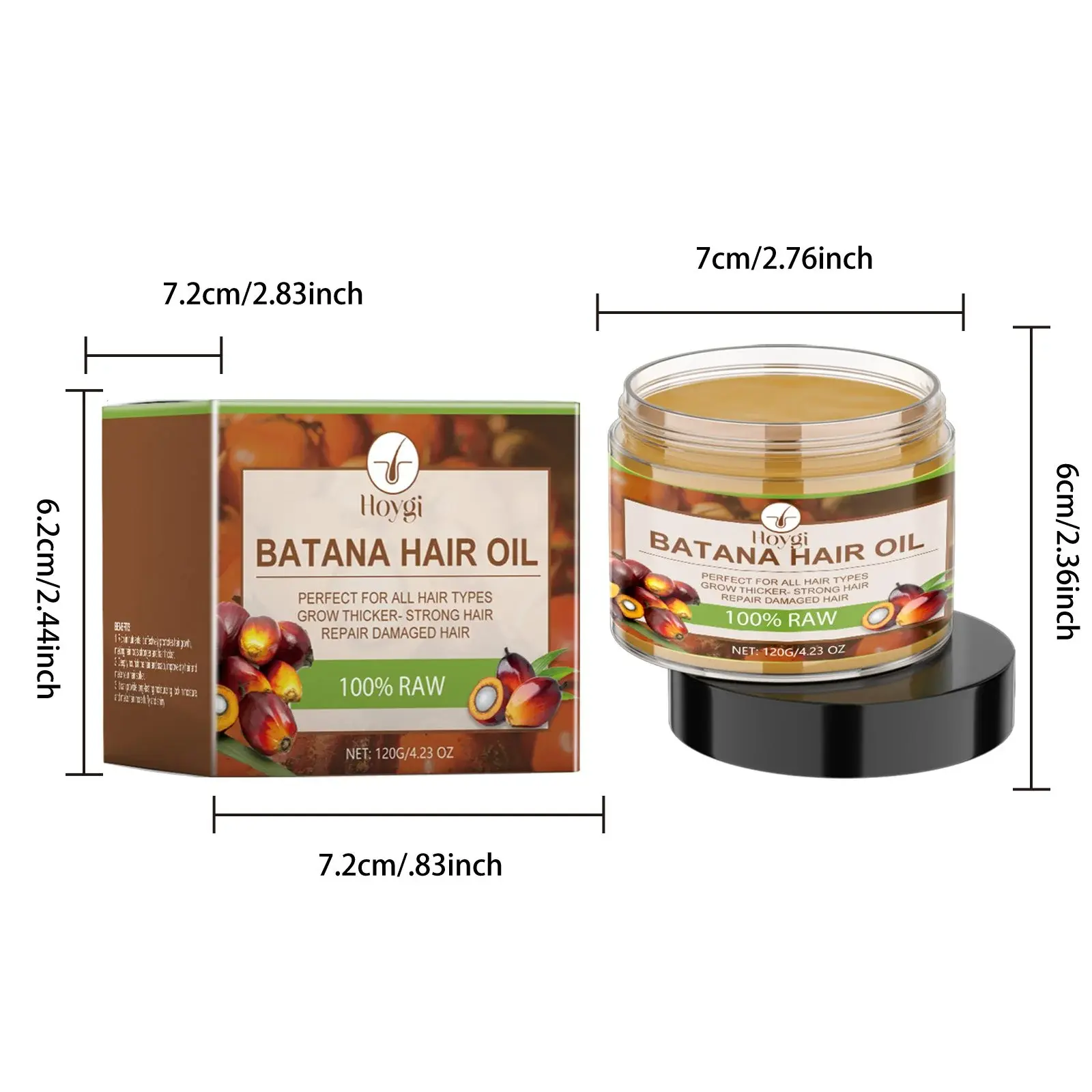 Batana Hair Oil - Nourishing Repair & Hydrating Essence 1 HOA03 A015 120 BN1 1734661888003