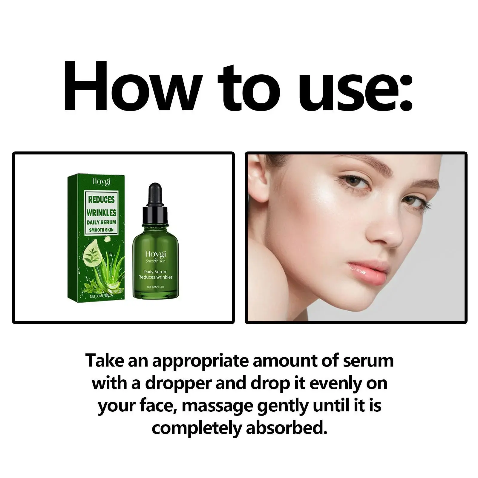 Anti-Wrinkle Daily Serum - Firming & Pore Care with Hyaluronic Acid 4 HOA05 A006 30 GN1 004