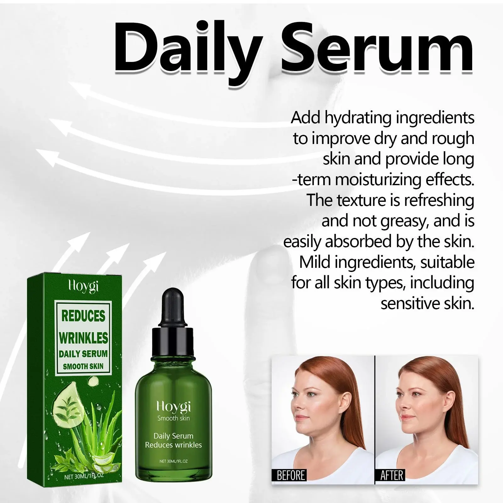 Anti-Wrinkle Daily Serum - Firming & Pore Care with Hyaluronic Acid 5 HOA05 A006 30 GN1 005