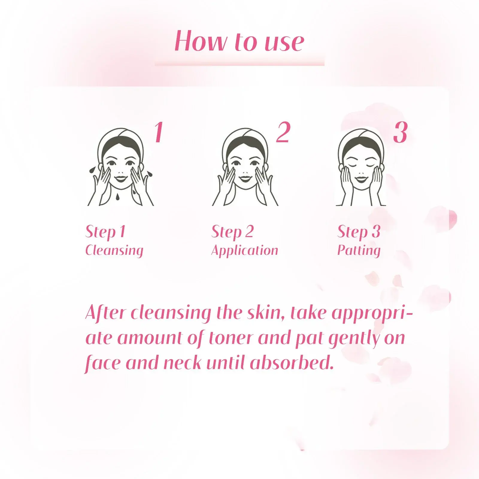 Rose Moisturizing Toner - Hydrating & Skin Barrier Repair 4 HOA05 A007 100 PK2 005