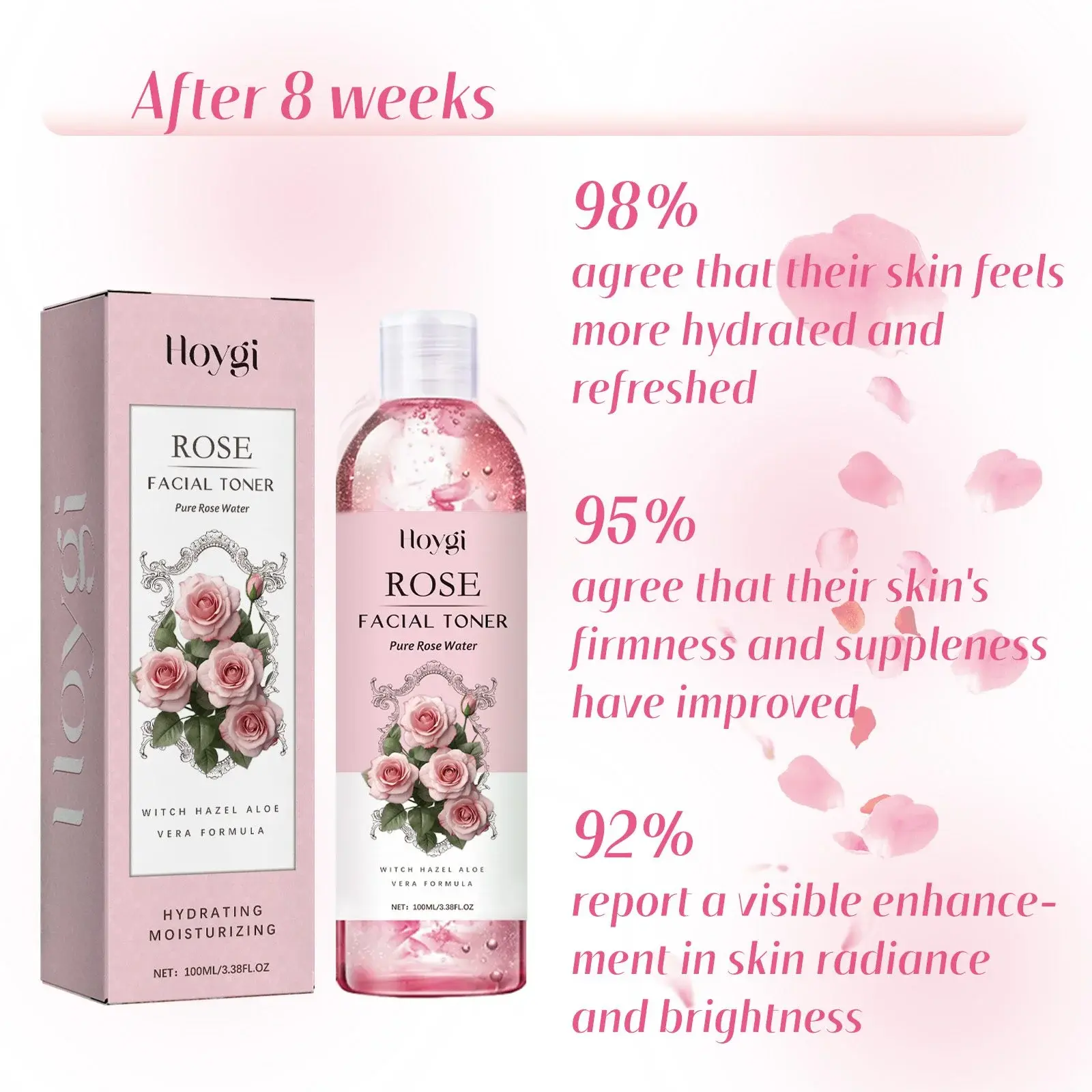 Rose Moisturizing Toner - Hydrating & Skin Barrier Repair 7 HOA05 A007 100 PK2 008