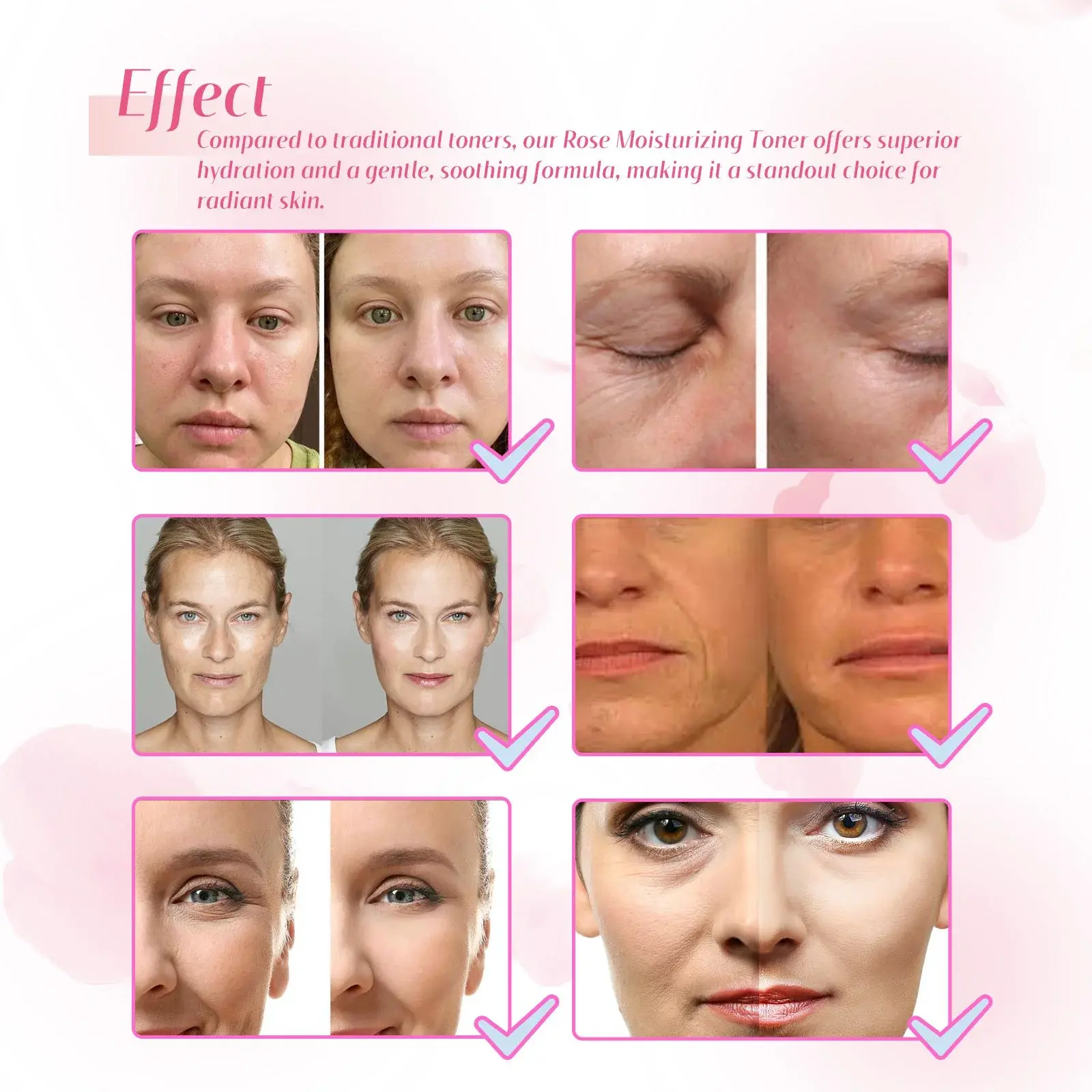 Rose Moisturizing Toner - Hydrating & Skin Barrier Repair 9 HOA05 A007 100 PK2 010