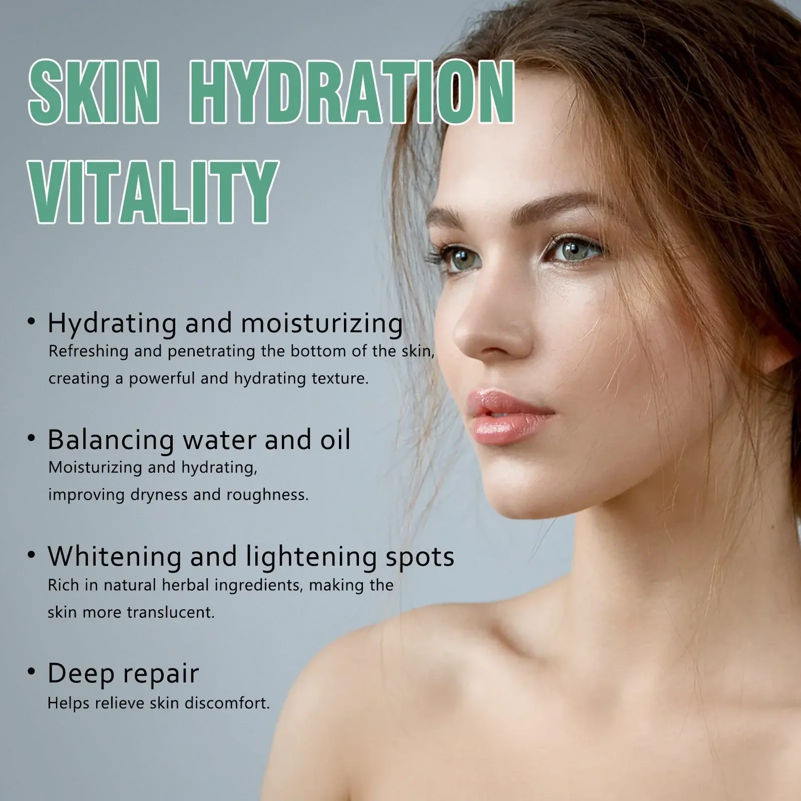 Green Tea Foam Cleanser with Aloe Vera for Acne-Prone Skin - Hoygi 4 HOA05 A008 100 GN2 005