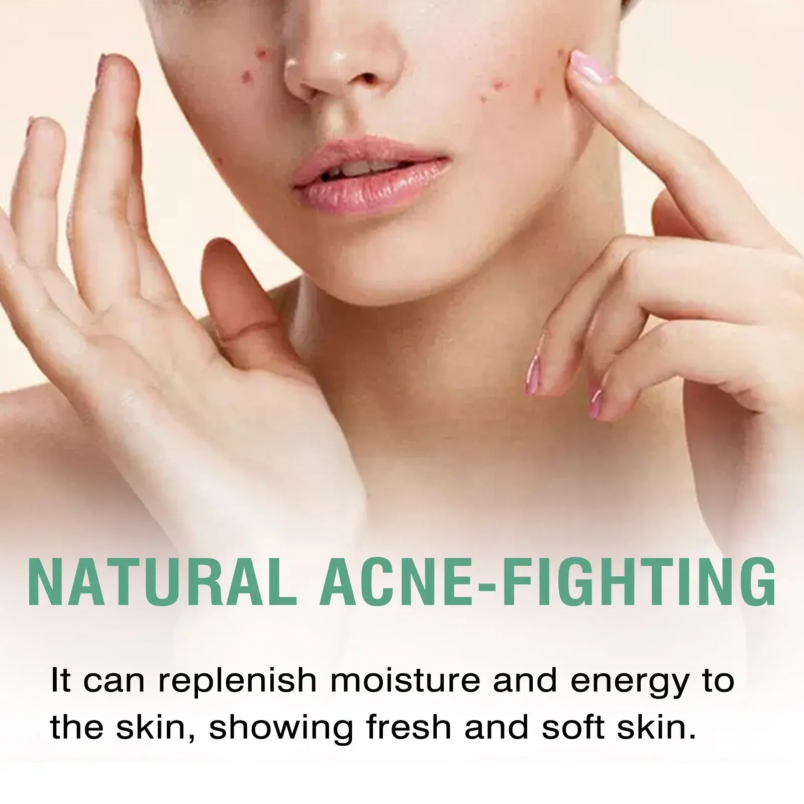 Green Tea Foam Cleanser with Aloe Vera for Acne-Prone Skin - Hoygi 5 HOA05 A008 100 GN2 006