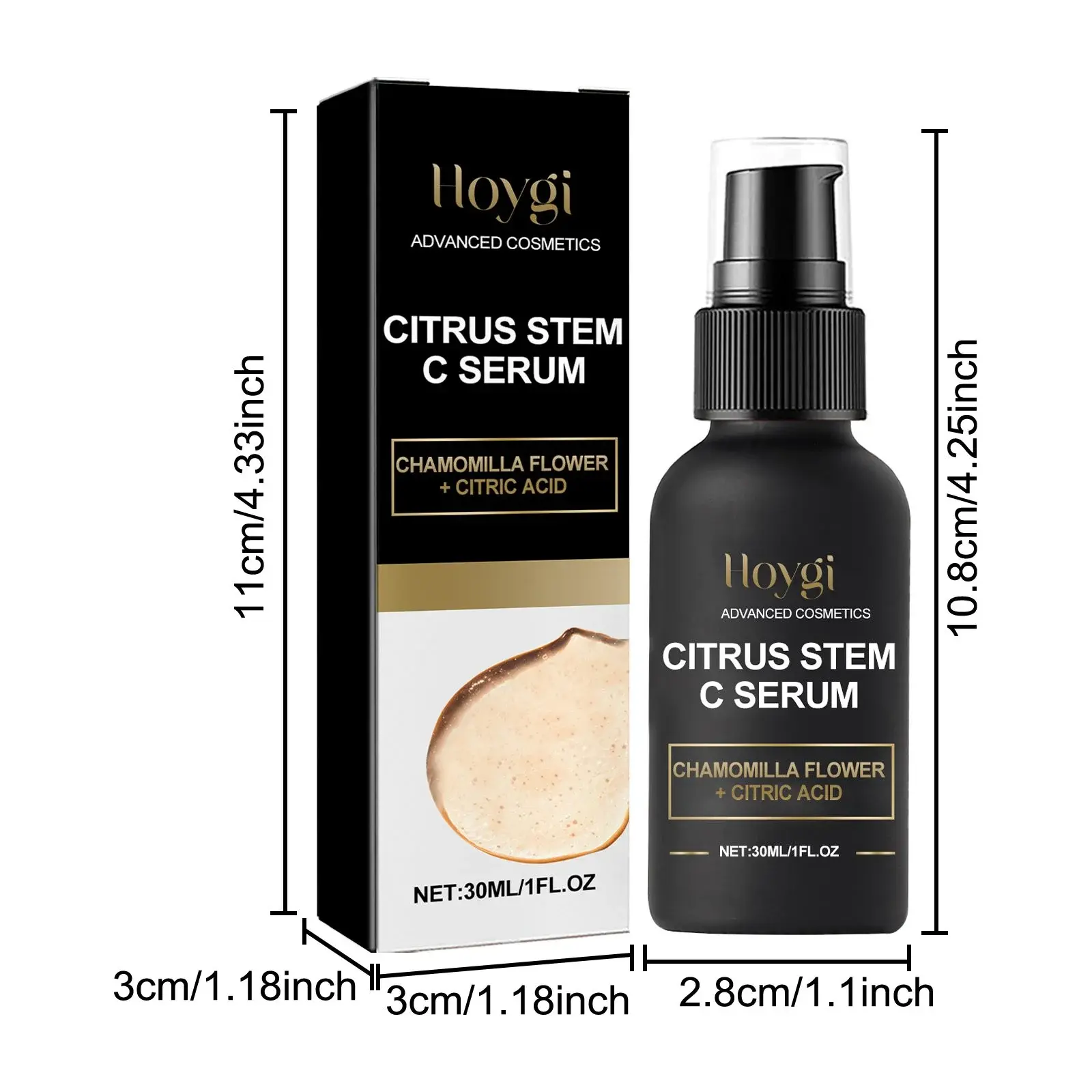 Citrus Stem C Serum - Anti-Aging & Wrinkle Reduction 1 HOA05 A009 30 BK1 001