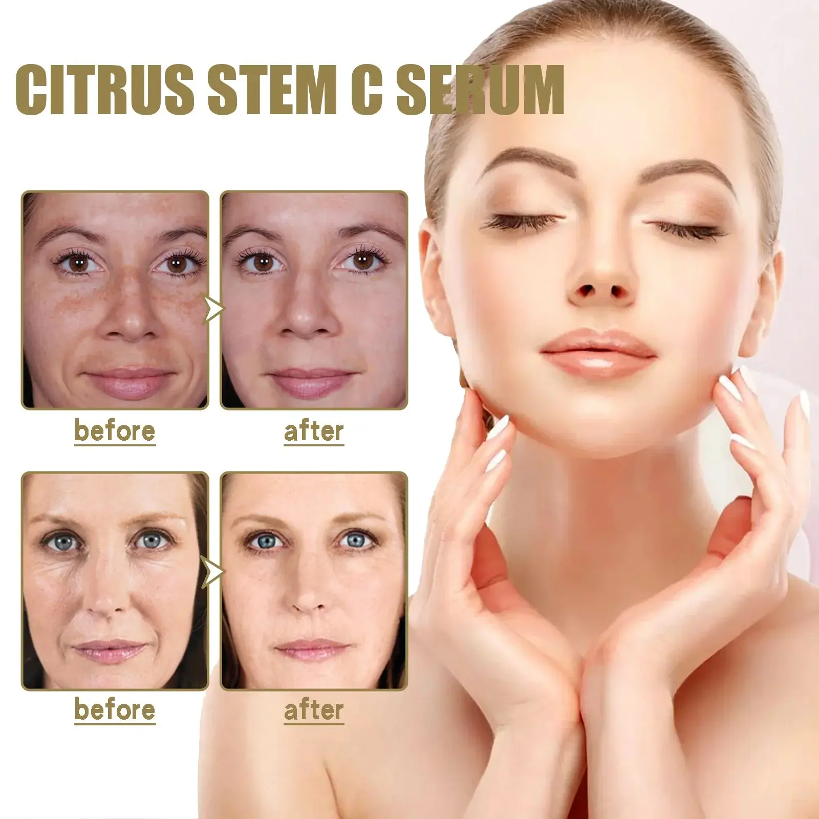 Citrus Stem C Serum - Anti-Aging & Wrinkle Reduction 7 HOA05 A009 30 BK1 007