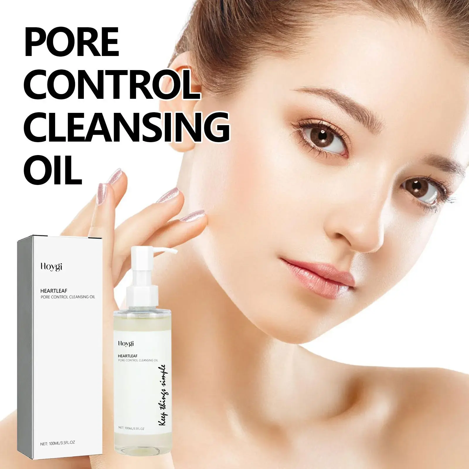Pore Control Cleansing Oil - Deep Makeup Remover & Pore Cleanser 2 HOA05 A010 100 WH1 002