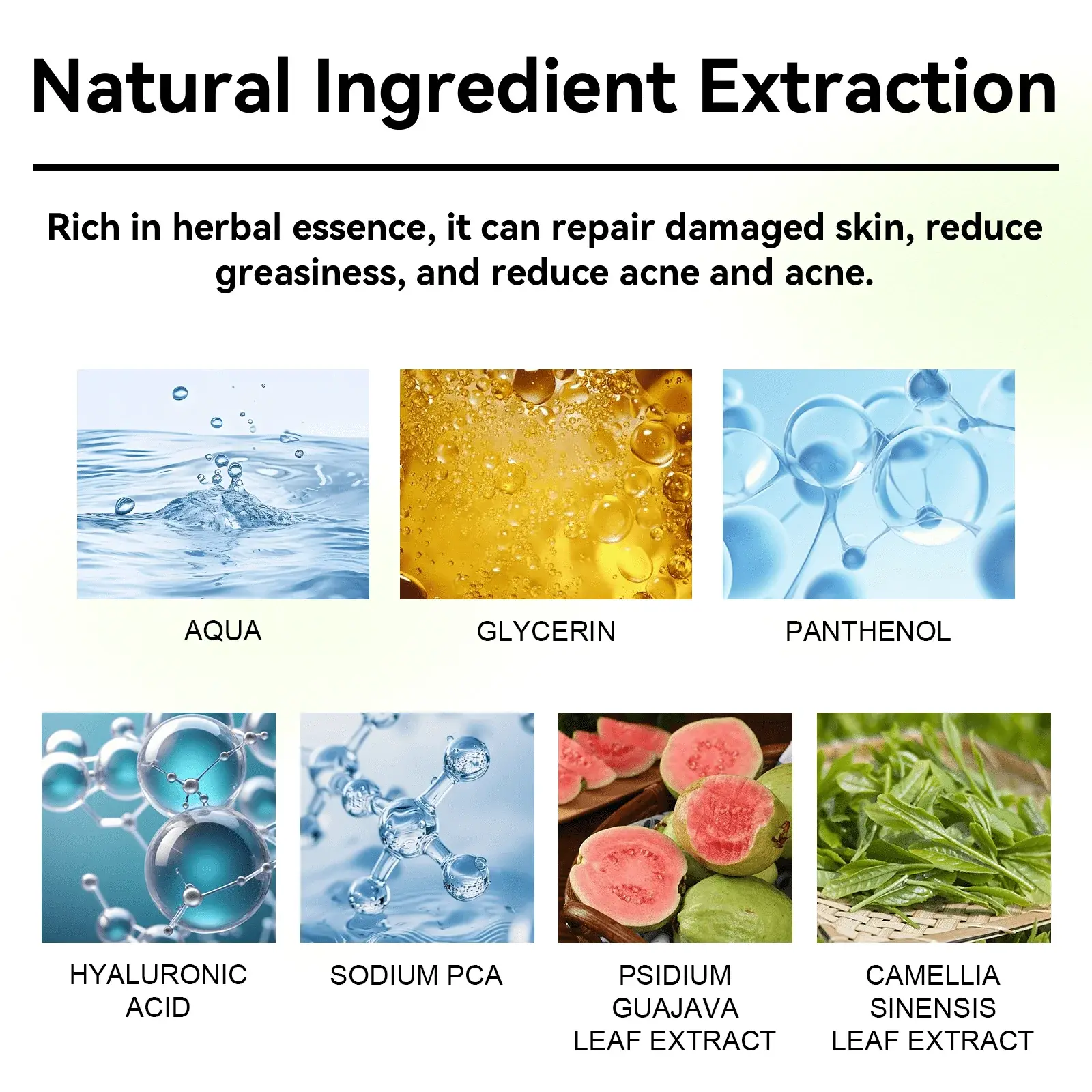 Herbal Acne Serum - Pore Cleansing & Skin Hydration 3 HOA05 A011 30 GN1 85484791