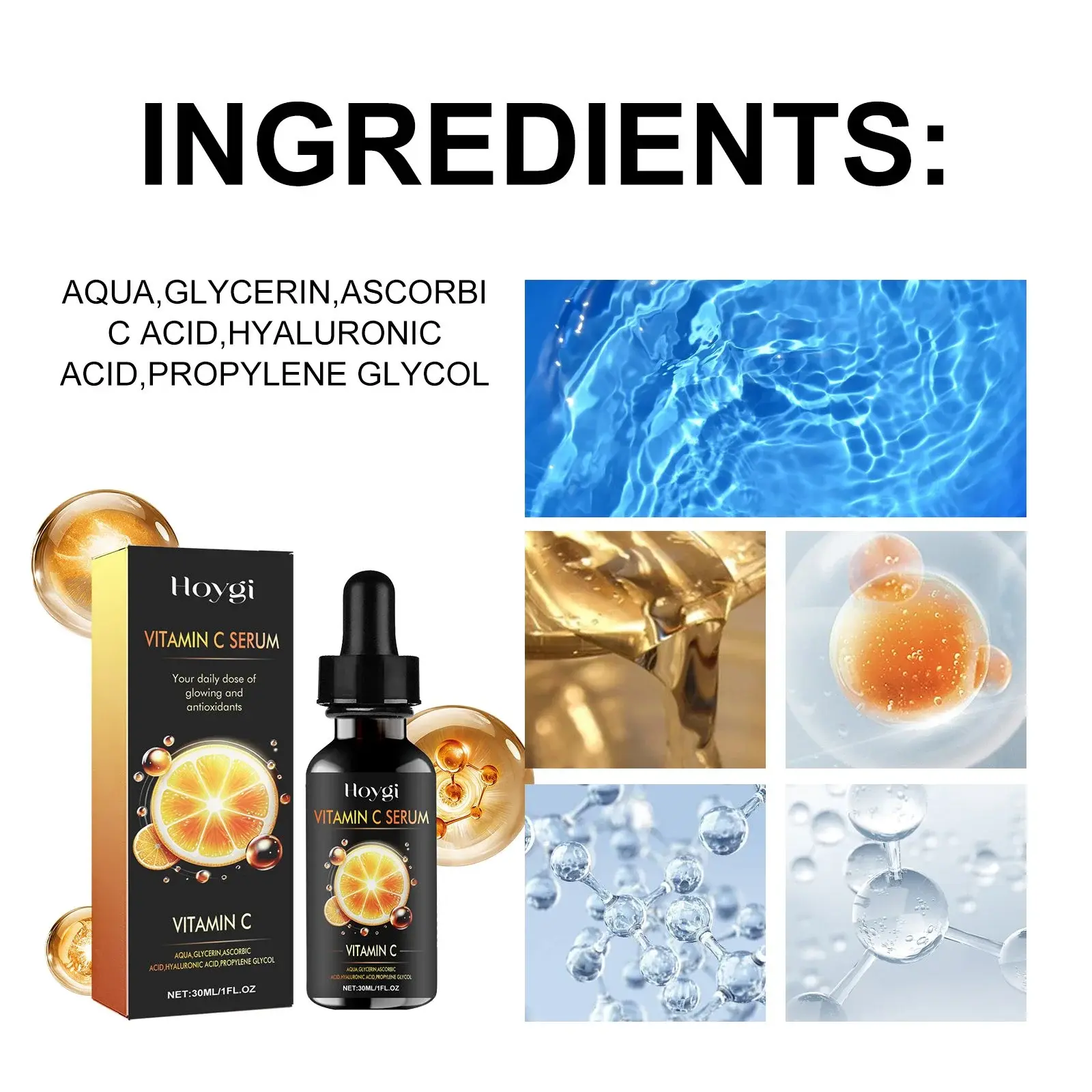 Vitamin C Serum for Brightening, Hydration & Fine Lines 3 HOA05 A015 30 BK1 003