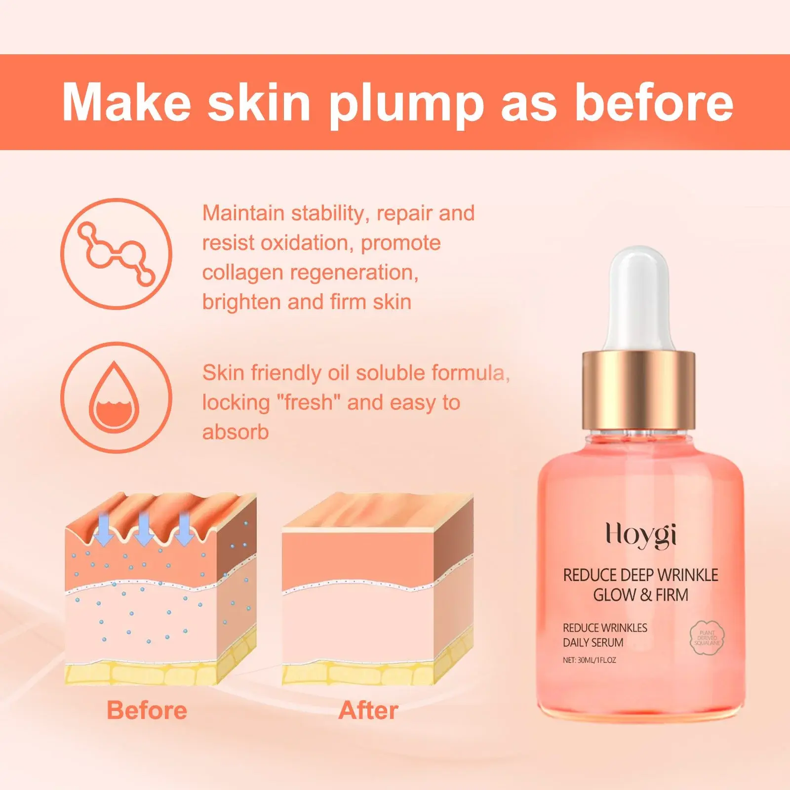 Rose Oil VC Essence for Brightening & Firming - Hoygi 5 HOA05 A016 30 PK1 005