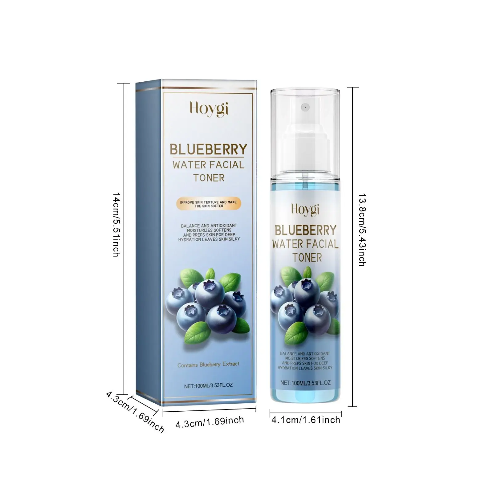 Blueberry Moisturizing Toner for Hydrated & Bright Skin 1 HOA05 A019 100 BU2 002