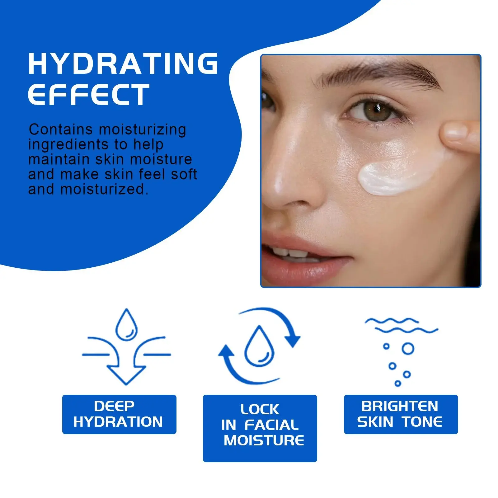 Natural Blueberry Brightening Cream - Anti-Wrinkle & Deep Cleansing Moisturizer 5 HOA05 A019 30 BU2 006
