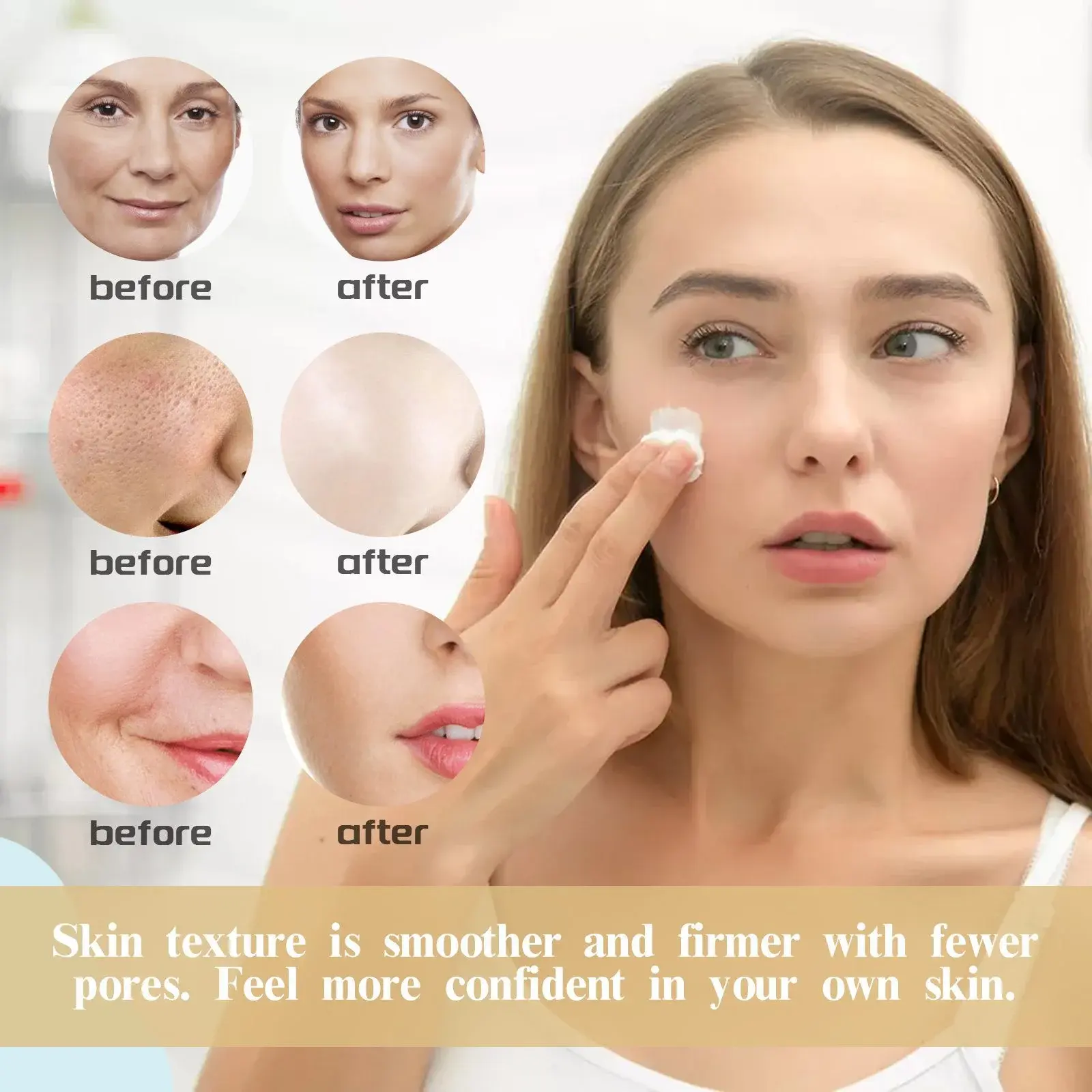 Collagen Face Lotion - Hydrating & Firming Facial Moisturizer 5 HOA05 A020 30 YE4 006