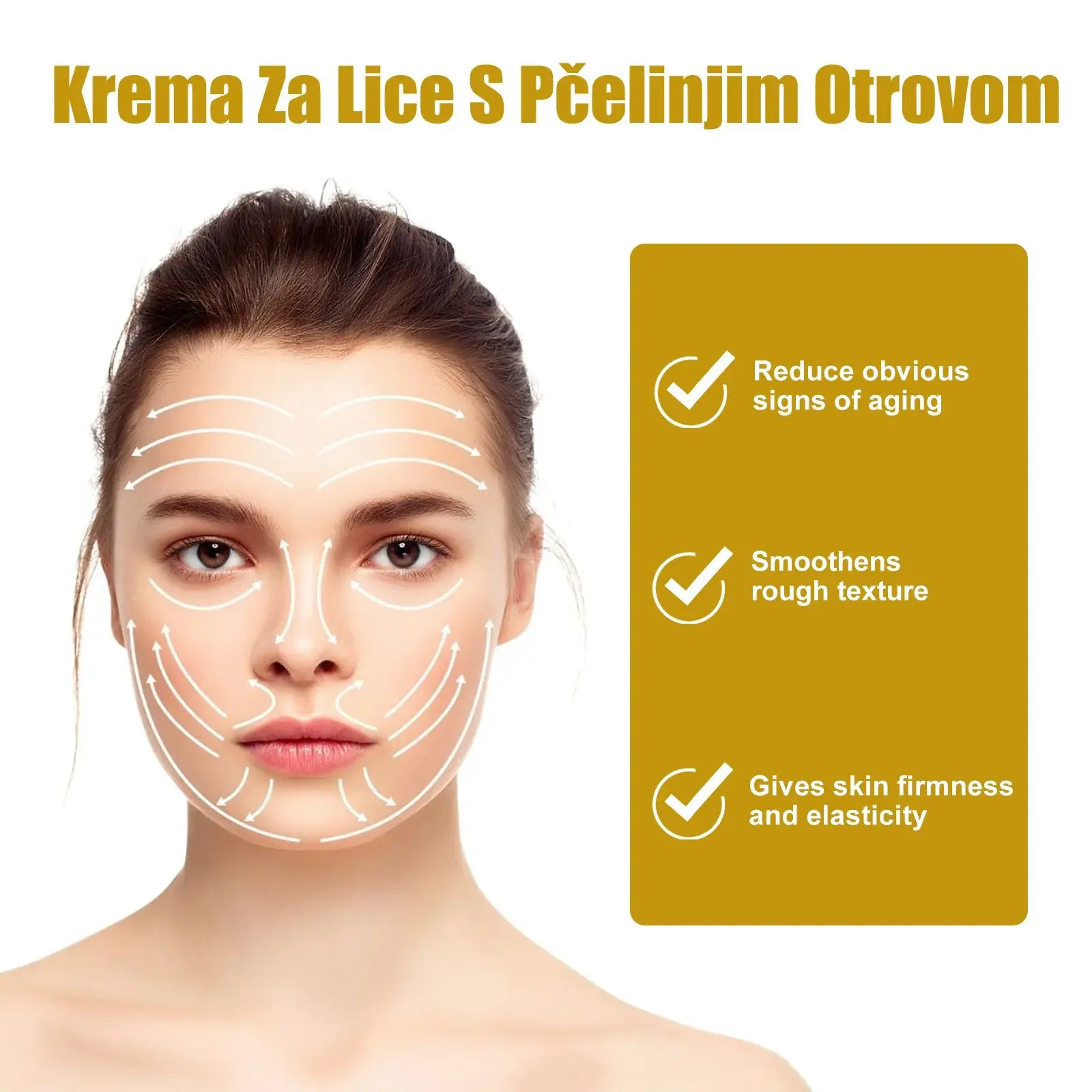 Bee Venom Face Cream Anti-Wrinkle & Firming - Hoygi 8 HOA05 A030 50 WH1 009
