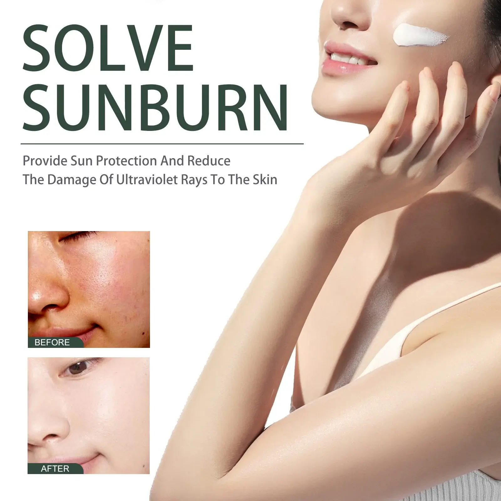 Houttuynia Cordata Moisturizer - Hydrating UV Protection Formula 7 HOA05 A035 50 GN1 007