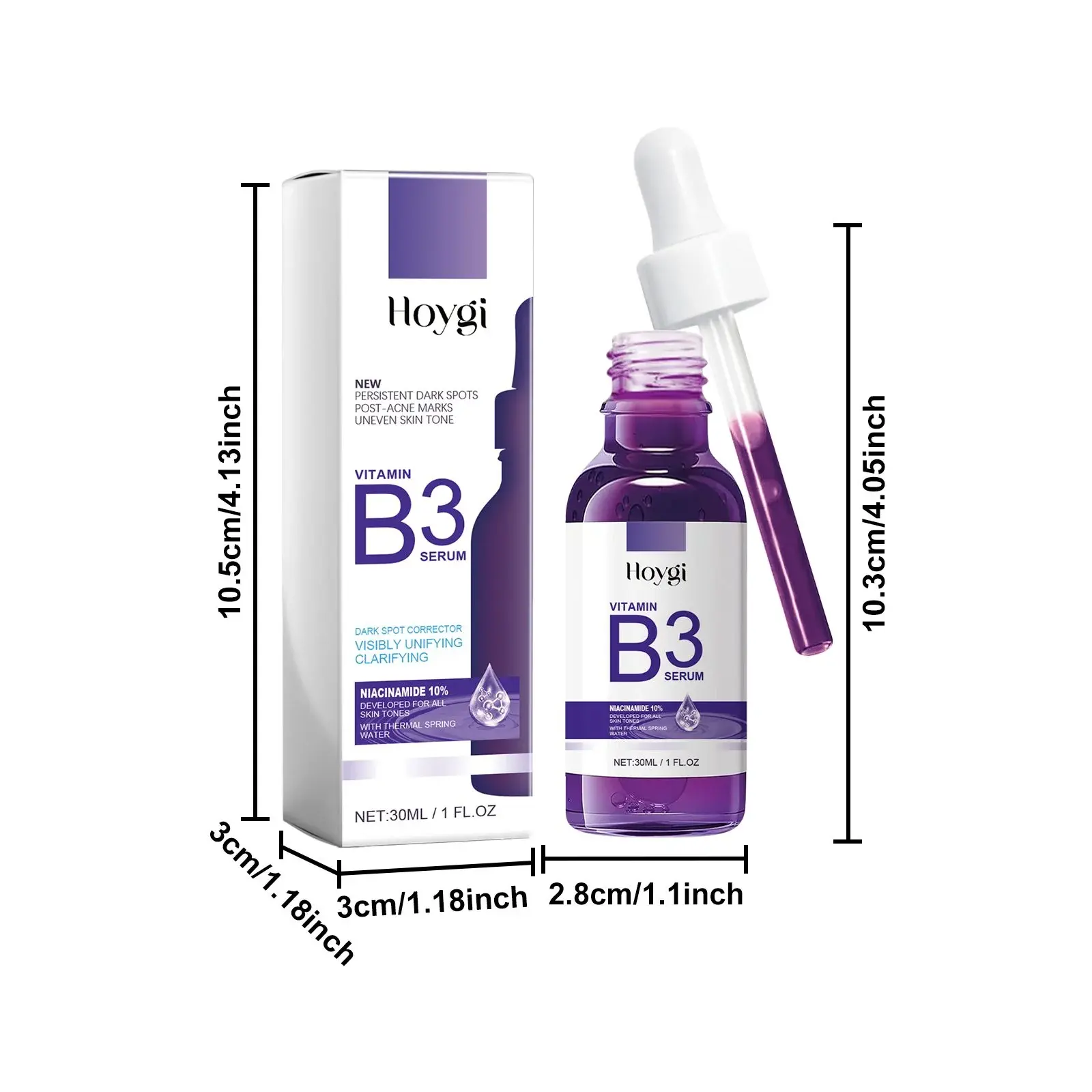 Vitamin B3 Serum - Brightening & Firming Facial Treatment 1 HOA05 A054 30 WH1 001