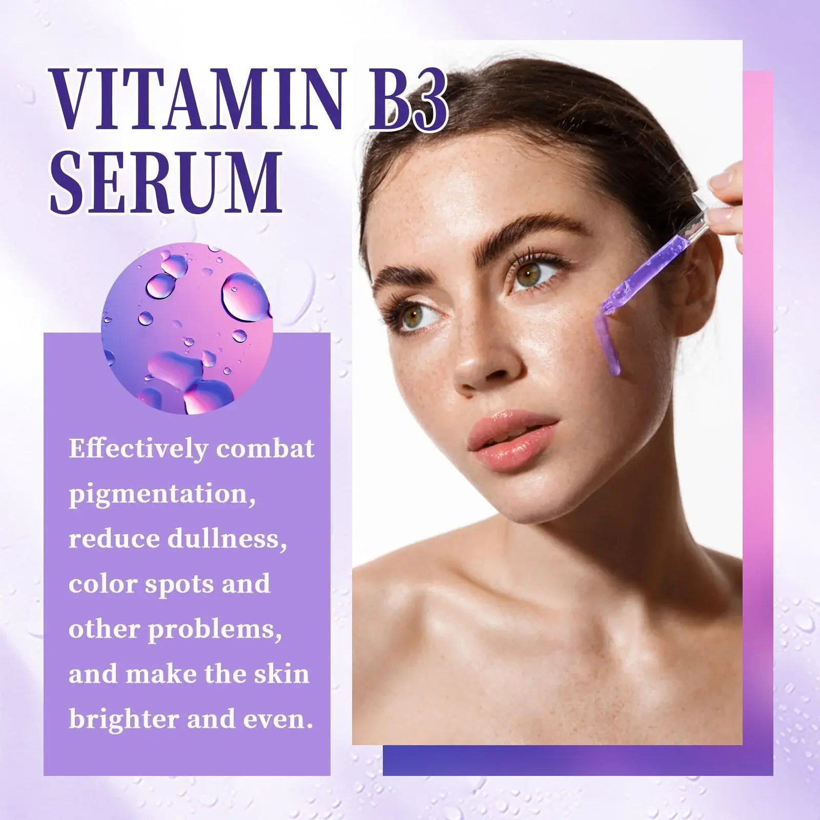 Vitamin B3 Serum - Brightening & Firming Facial Treatment 5 HOA05 A054 30 WH1 005