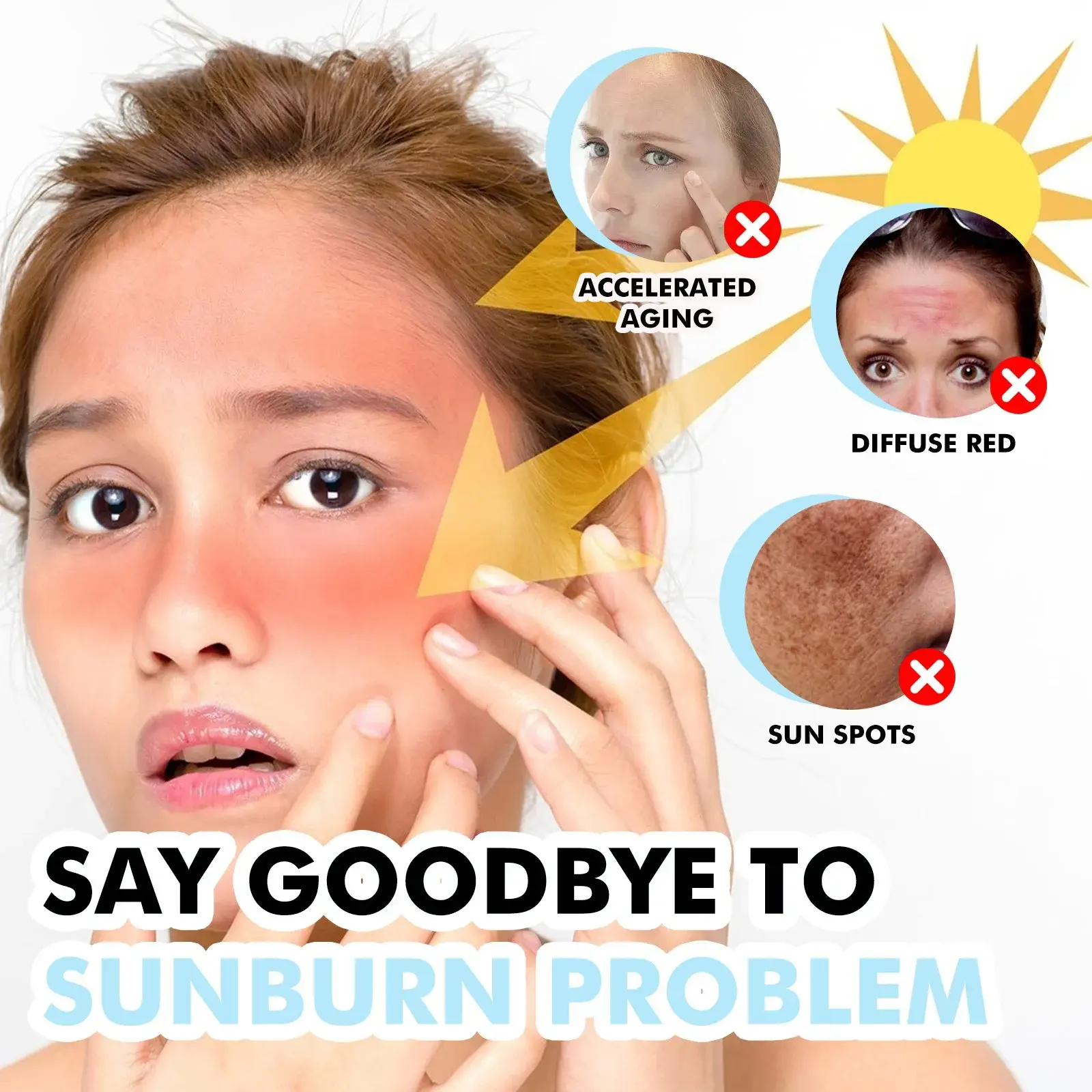 Hyaluronic Acid Sun Stick for Face and Body Moisturizing Protection - Hoygi 6 HOA05 A086 20 BN1 006