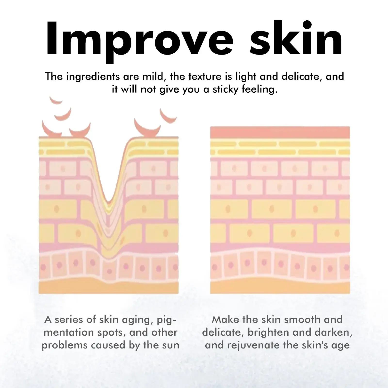Hyaluronic Acid Sun Stick for Face and Body Moisturizing Protection - Hoygi 9 HOA05 A086 20 BN1 009