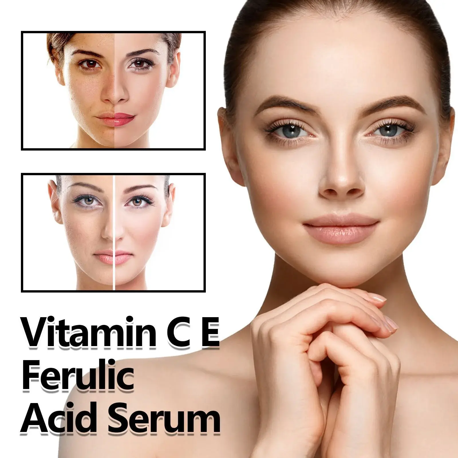 Vitamin C E Ferulic Acid Serum - Brightening & Moisturizing Formula 8 HOA05 A093 30 WH1 008